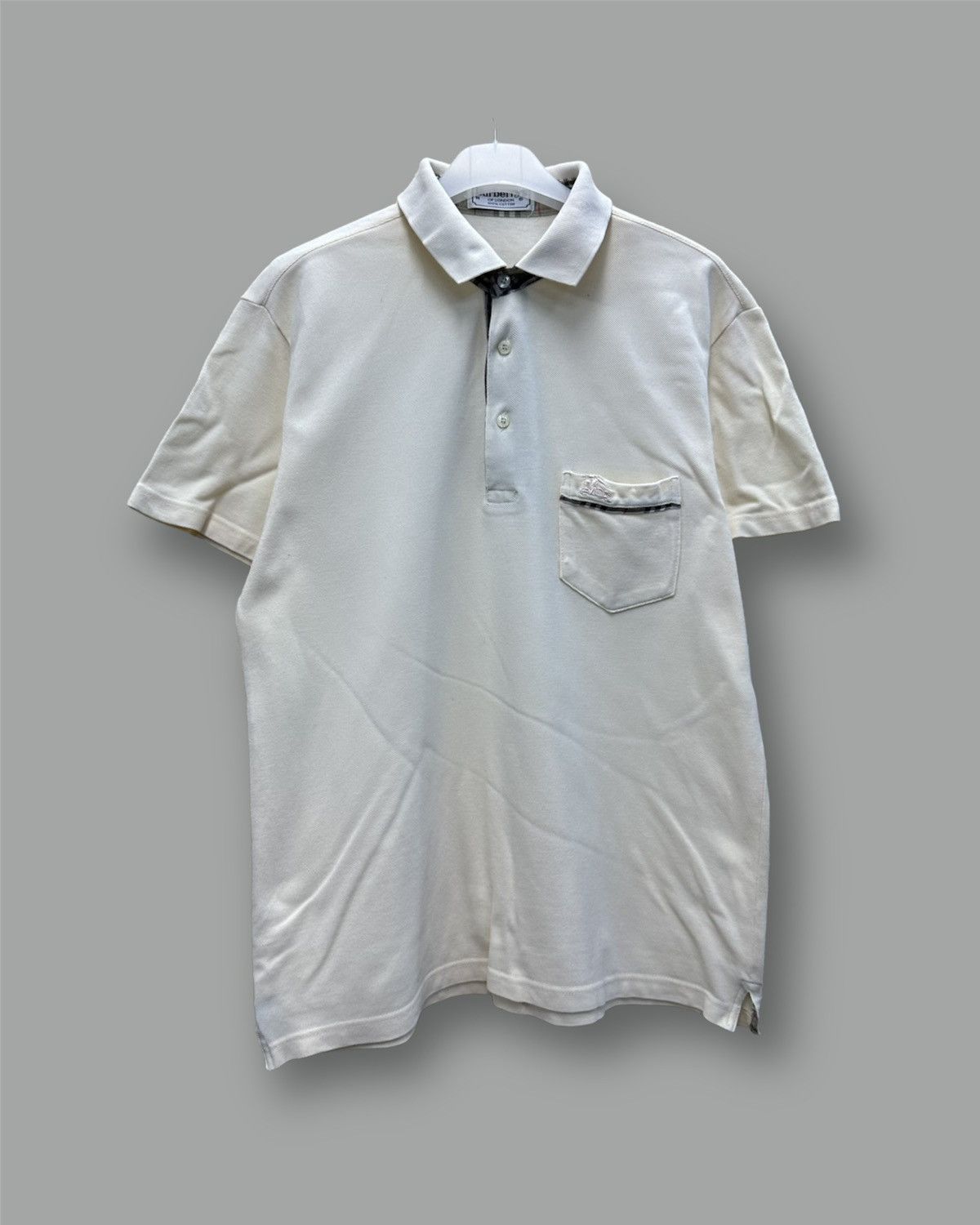 Vintage Burberry Novacheck Polo Shirt A234