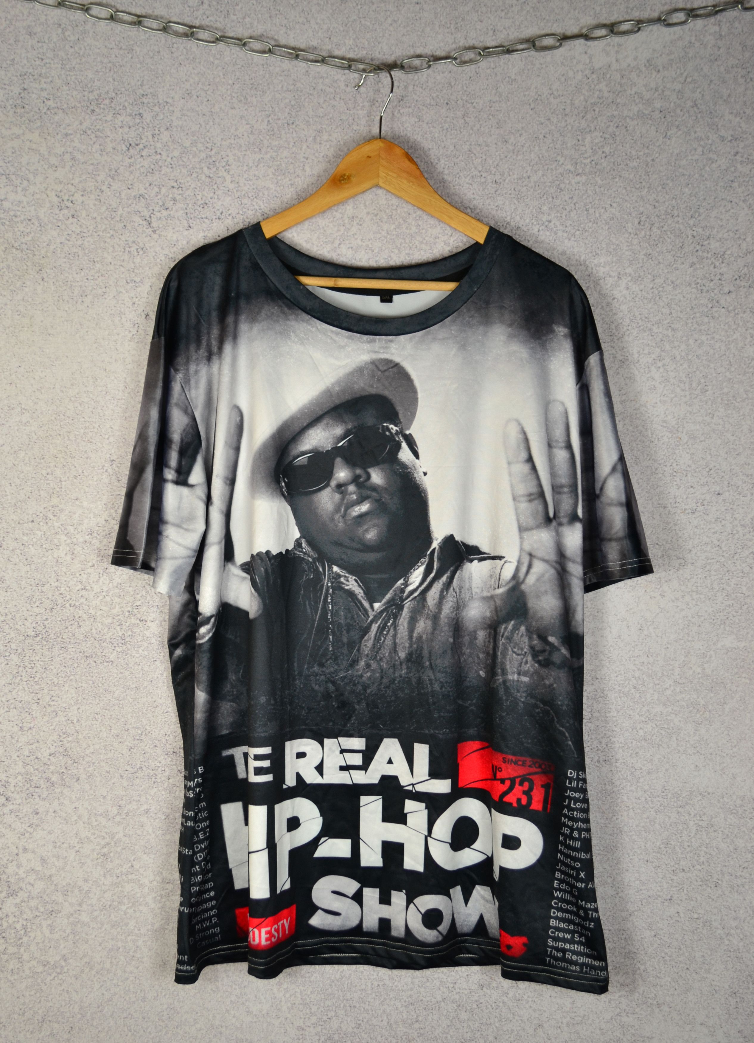 Band Tees × Rap Tees Notorious Big The Real Hip-Hop Bootleg T-shirt Size US XXL / EU 58 / 5 - 1 Thumbnail