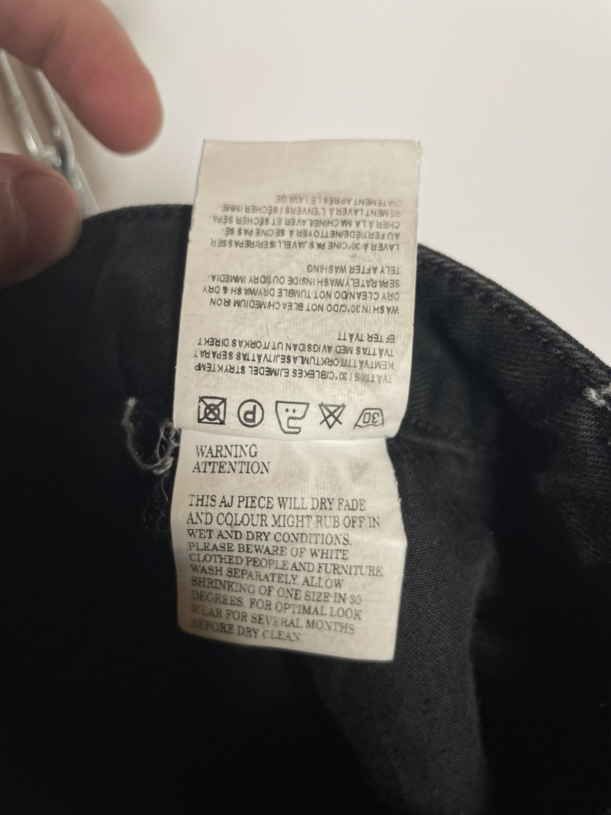 Acne Studios Acne Studios Casual Straight Fit Denim Jeanse Y2K Size US 29 - 11 Thumbnail