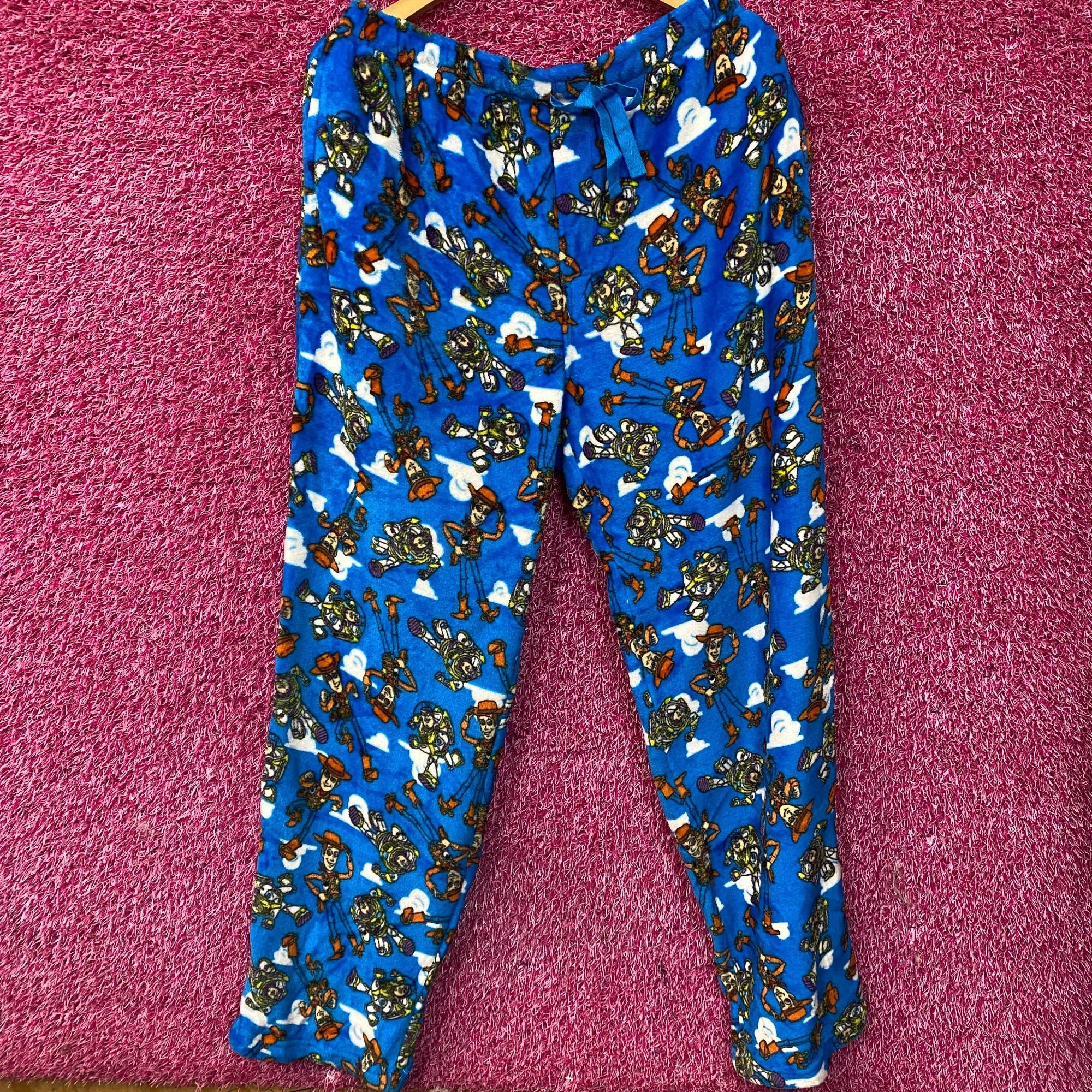 Disney Disney Toy Story Character Graphic Blue Lounge Pajamas Larg Size 36" / US 14 / IT 50 - 1 Thumbnail