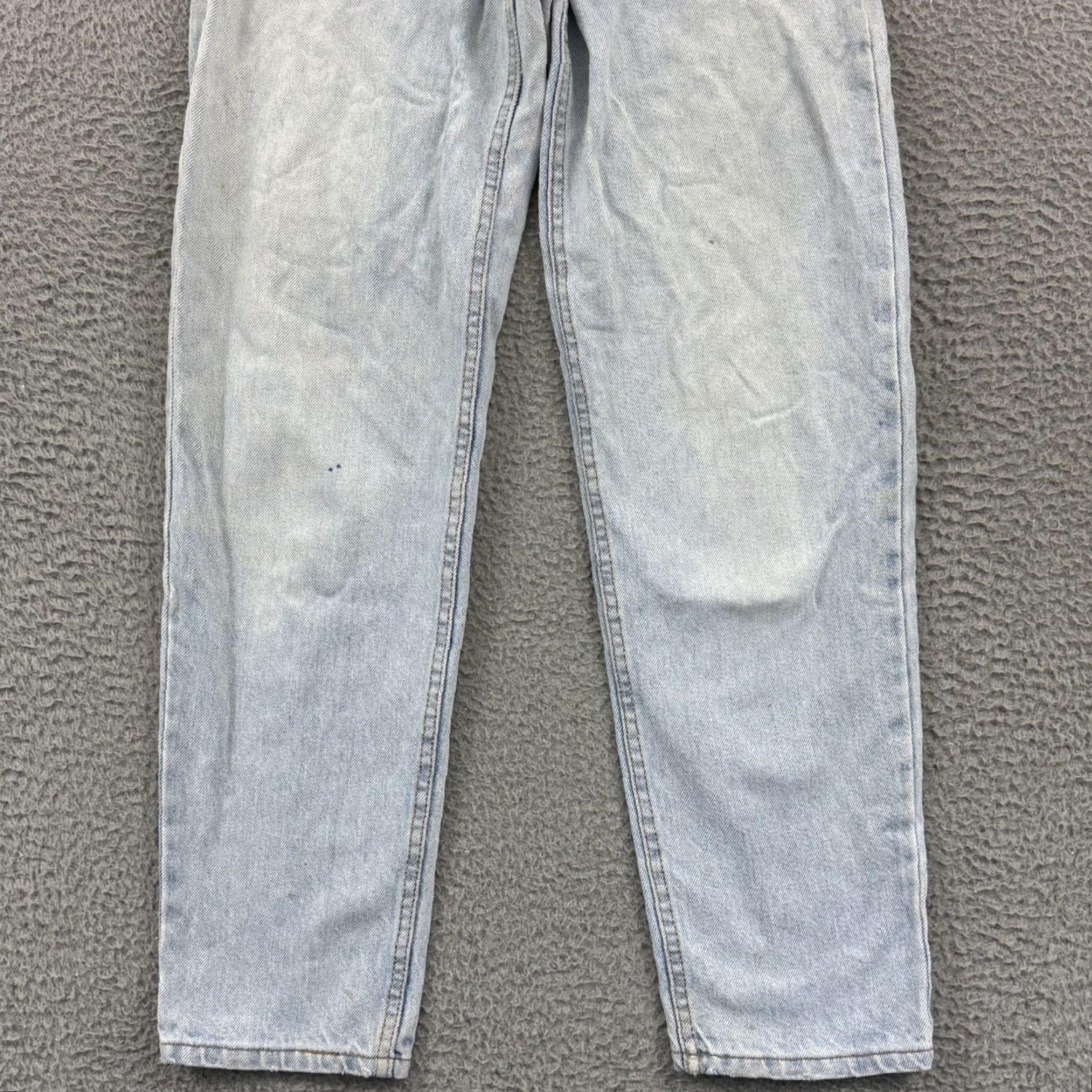 Levi's VINTAGE Levi's 550 Jeans Straight 27x30 Blue Denim 90s Orange Tab USA Mens Regular 5-Pocket Wool? Size US 27 - 2 Thumbnail