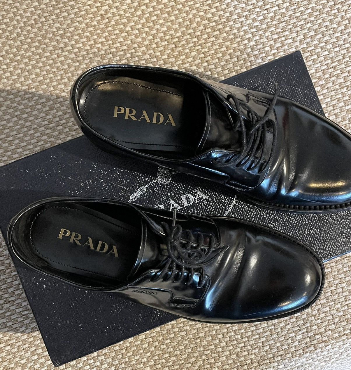 Prada Prada Derby Shoes Size US 8 / EU 41 - 4 Thumbnail
