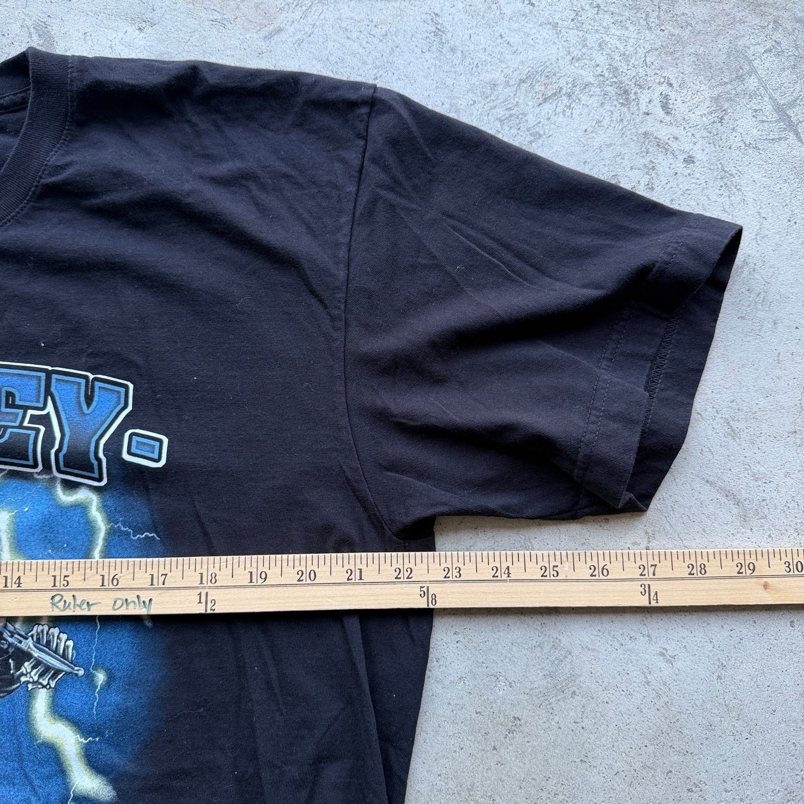 Harley Davidson Vintage Harley-Davidson Skeleton Lightning Biker Tee Black Size US XL / EU 56 / 4 - 6 Thumbnail