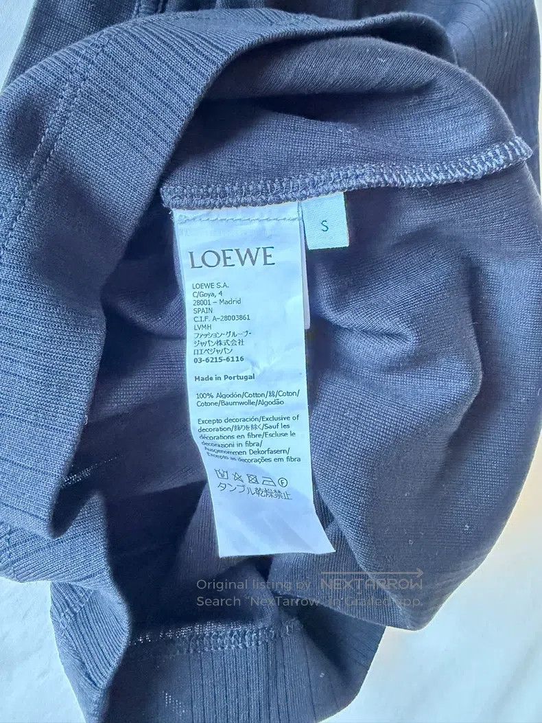 Loewe Loewe Short-length crew-neck short-sleeve T-shirt Size S / US 4 / IT 40 - 5 Thumbnail