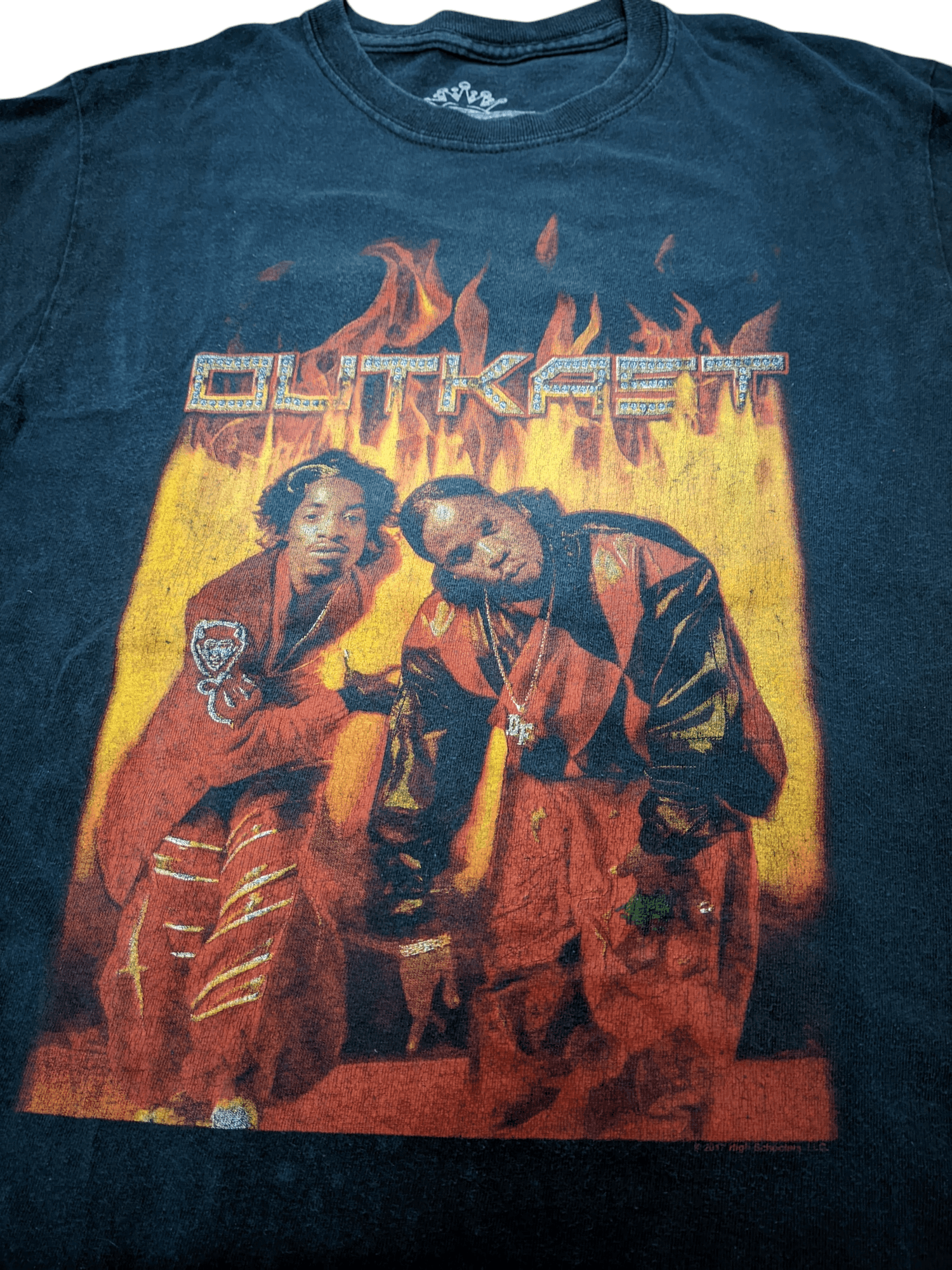 Outkast × Rap Tees Tshirts Duo Band OutKast Hip Hop Legends Size US S / EU 44-46 / 1 - 4 Thumbnail