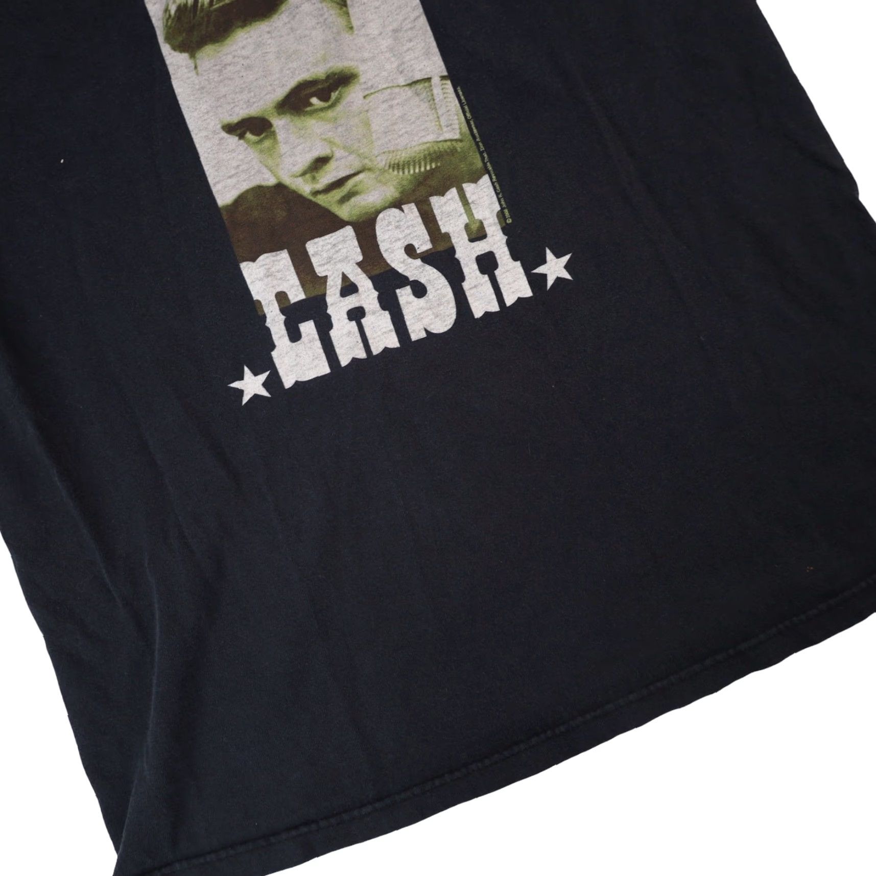 Vintage VINTAGE Johnny Cash Mens Medium Graphic Muscle T Shirt Black Size US M / EU 48-50 / 2 - 3 Thumbnail