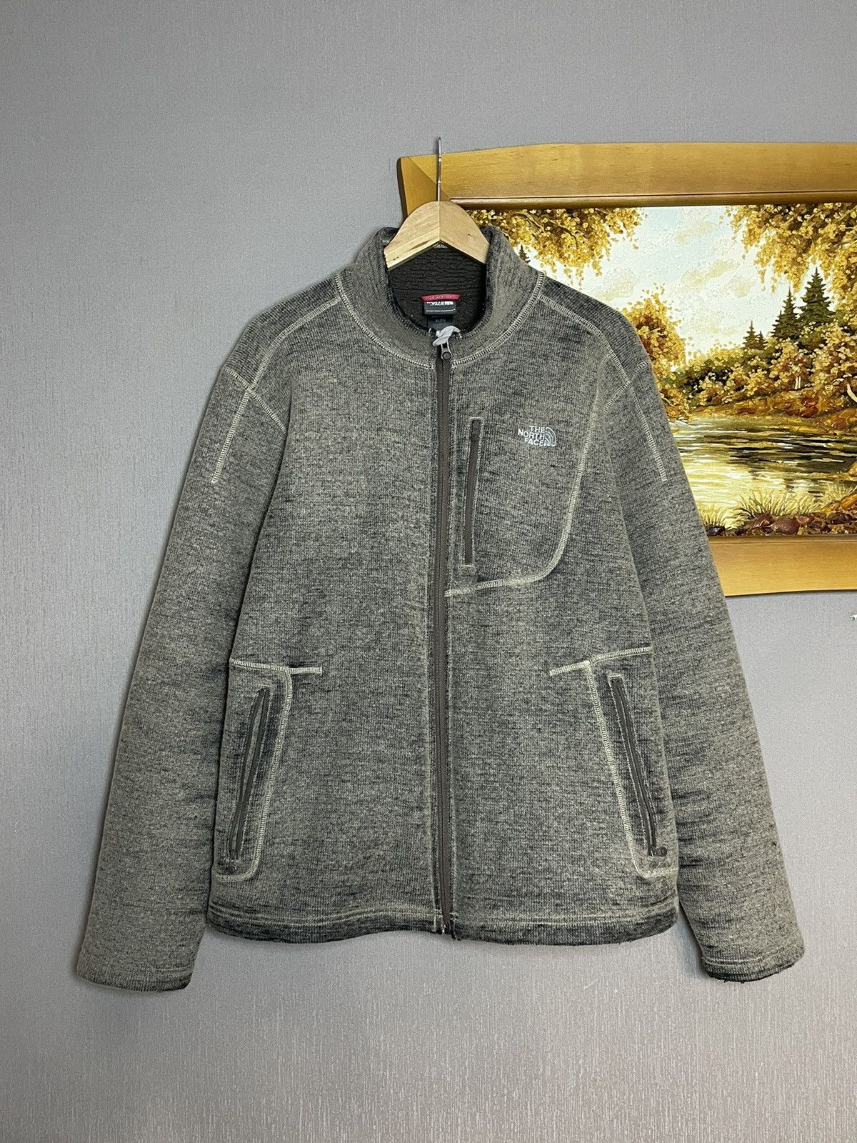 The North Face Crazy The North Face TNF Wool Fleece Jacket Size US XL / EU 56 / 4 - 4 Thumbnail