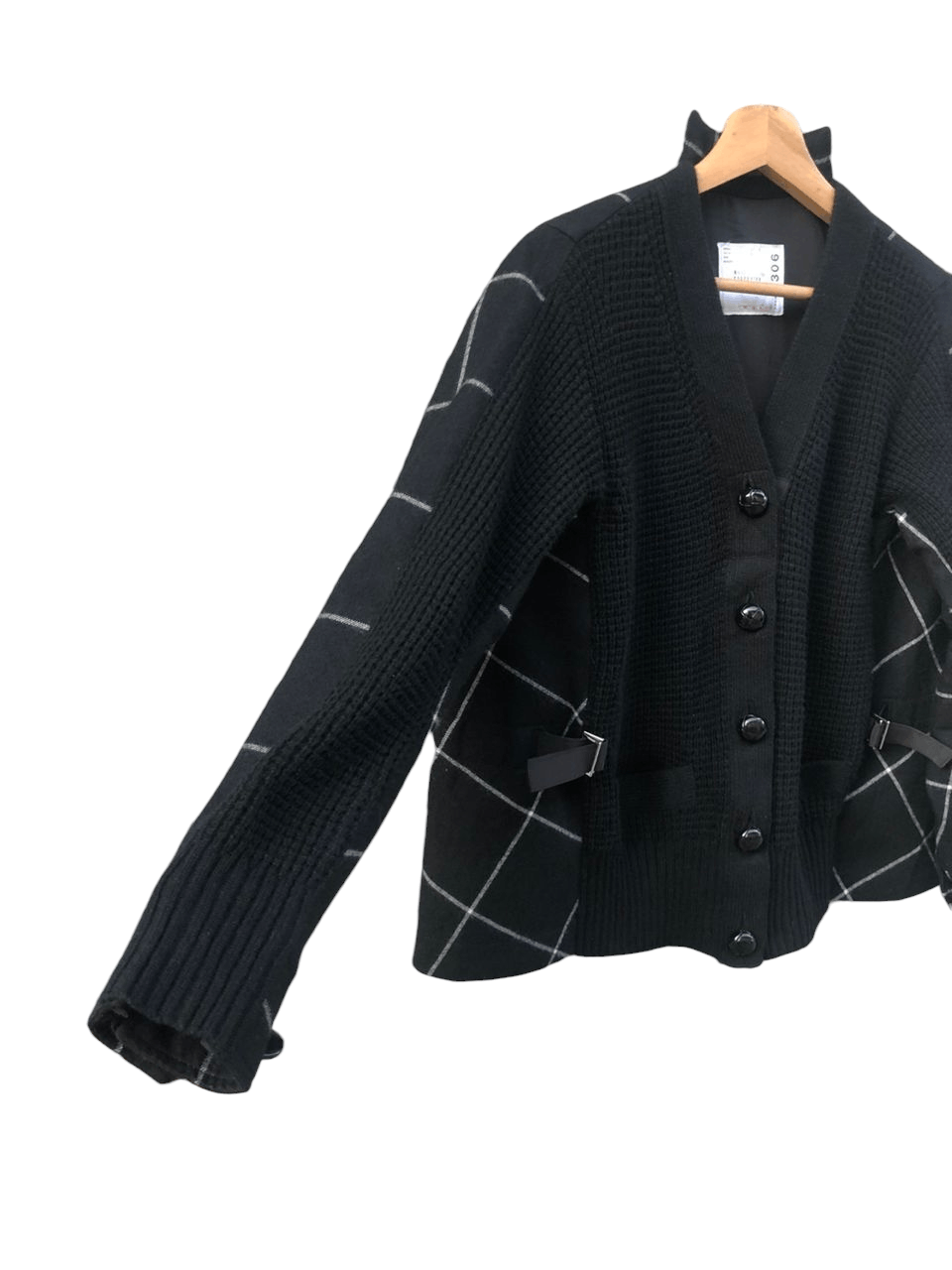 Sacai Sacai Knit Wool Button Jacket Rare Design Size S / US 4 / IT 40 - 5 Thumbnail
