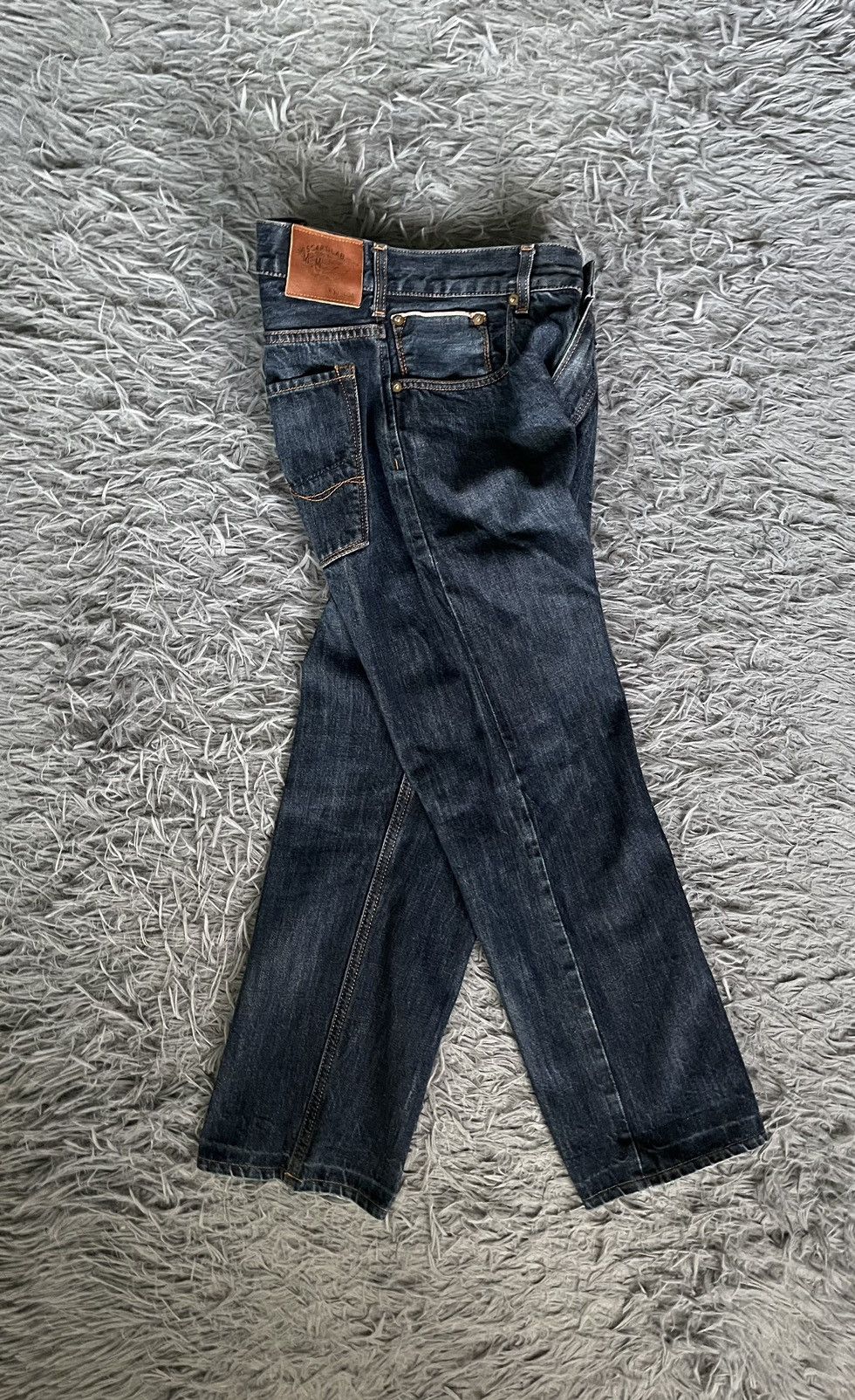 Scarti Lab selvedge denim pants jeans