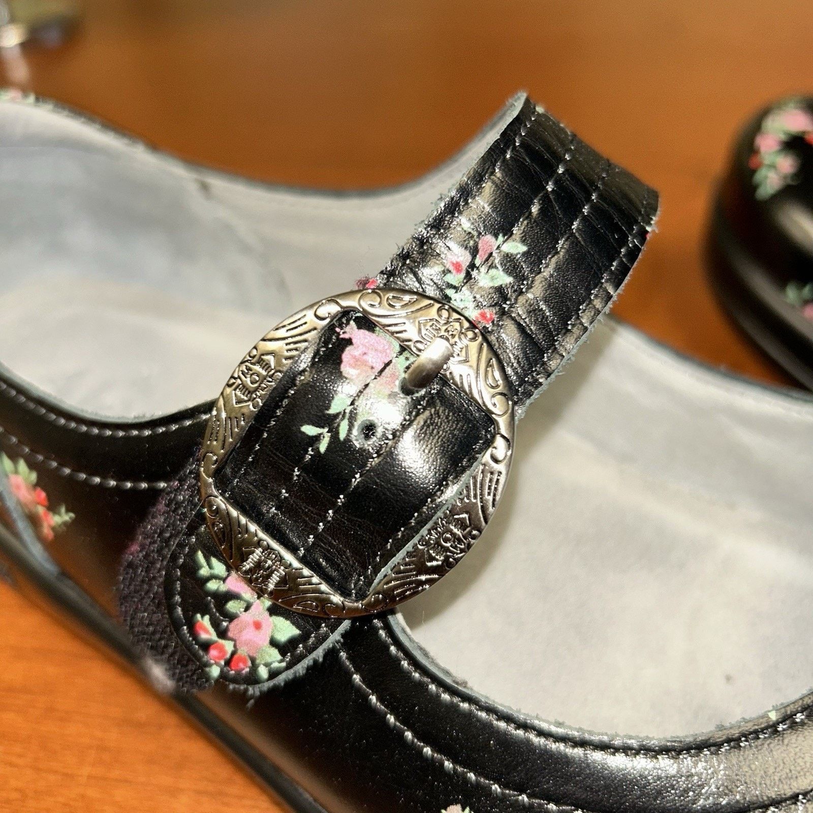 Allegri Alegria Kourtney Health Care Adjustable Mary Janes New Size US 8 / IT 38 - 3 Thumbnail
