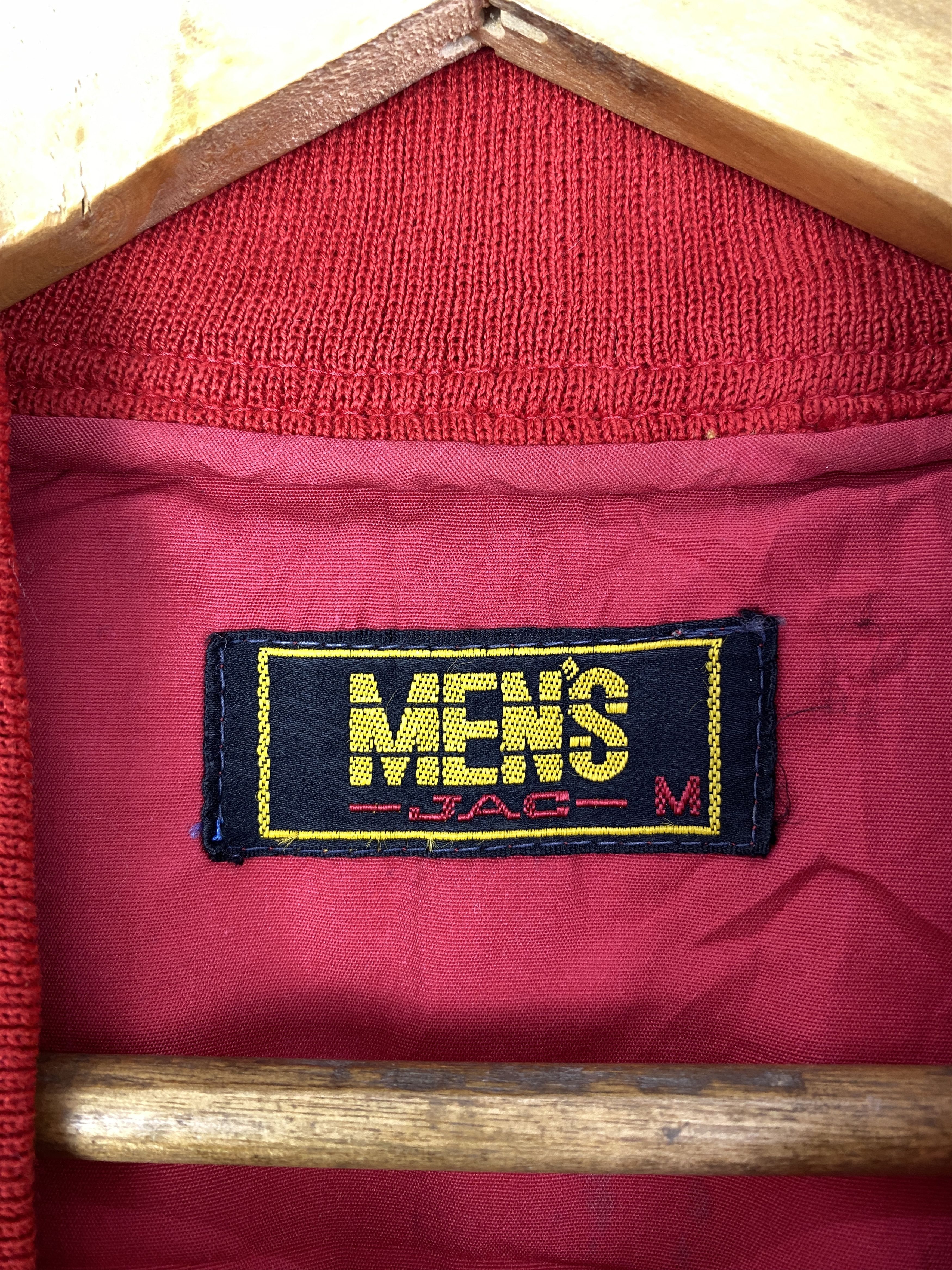 Japanese Brand Vintage Japanese Brand Red Track Jacket JA0205 Size US M / EU 48-50 / 2 - 5 Thumbnail
