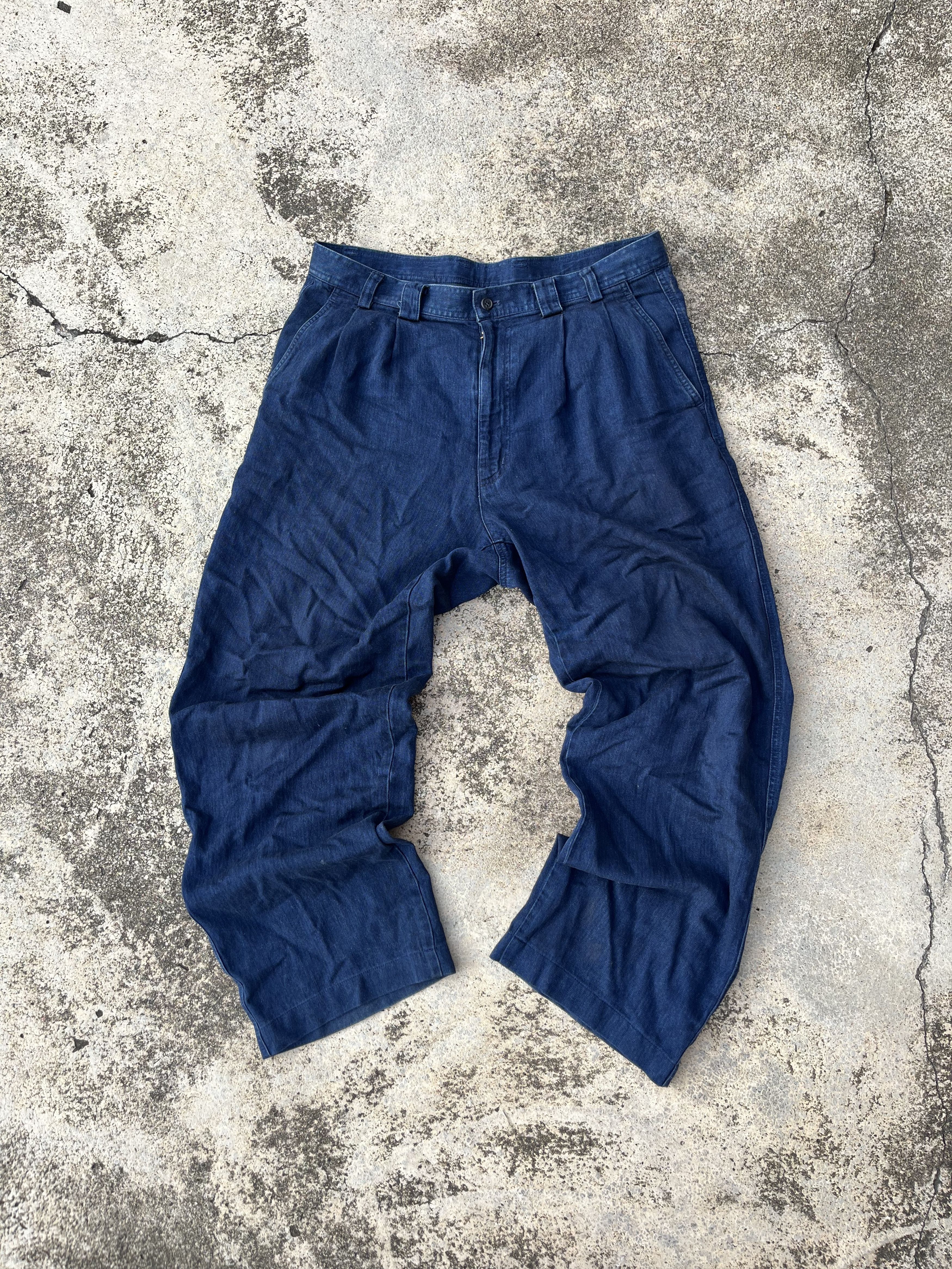 MCM MCM baggy Pleated Pants Denim Size US 34 / EU 50 - 2 Thumbnail