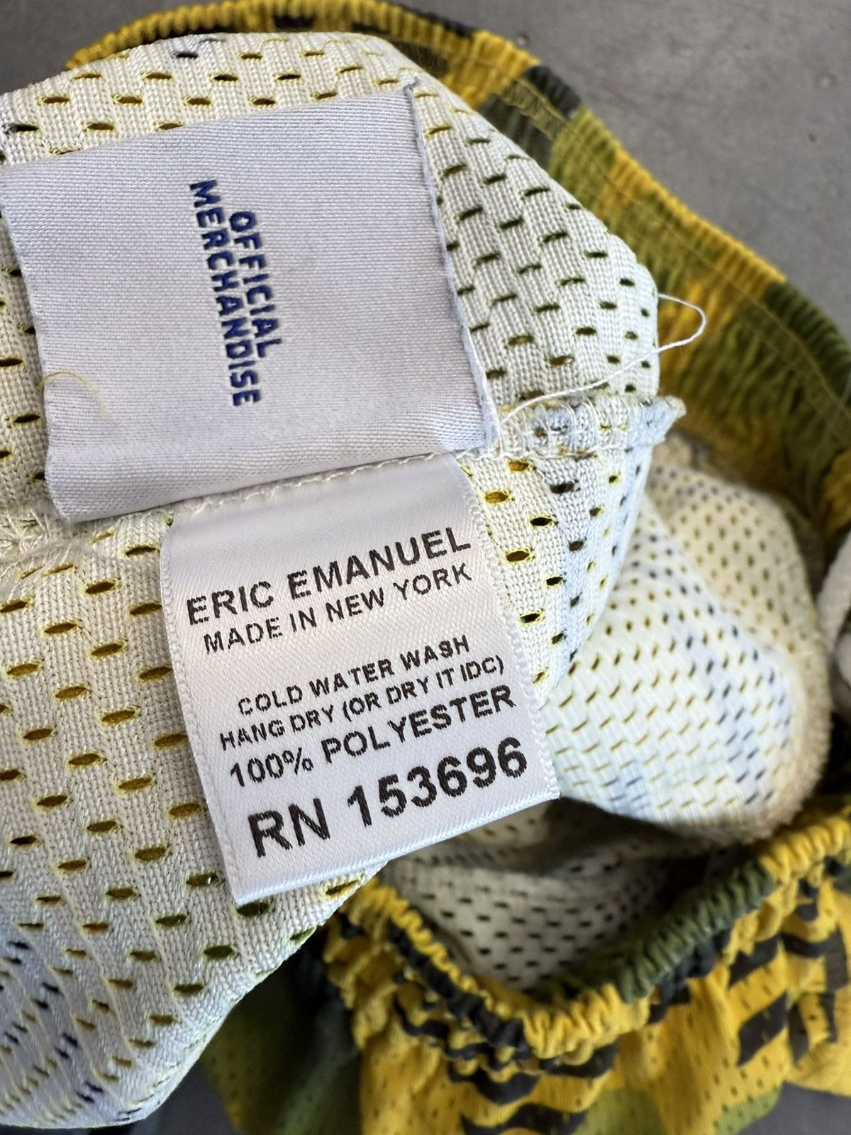 Eric Emanuel SS23 Eric Emanuel EE Bruised Basic/Core Shorts Size Large Size US 32 / EU 48 - 9 Thumbnail