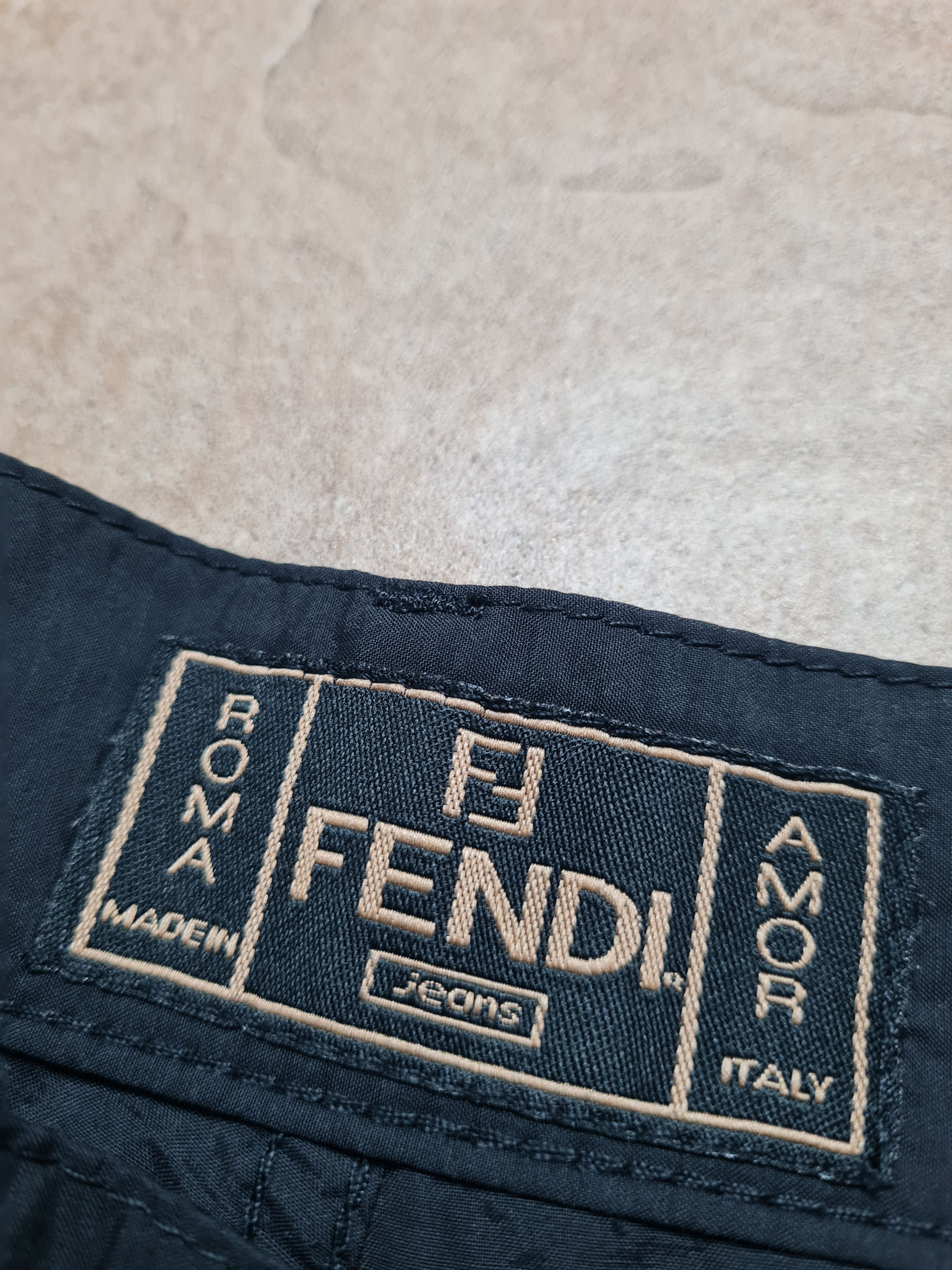 Fendi Women's FENDI Bermuda Shorts Black Italy Tessuto/Fabric Size 30" / US 8 / IT 44 - 18 Thumbnail