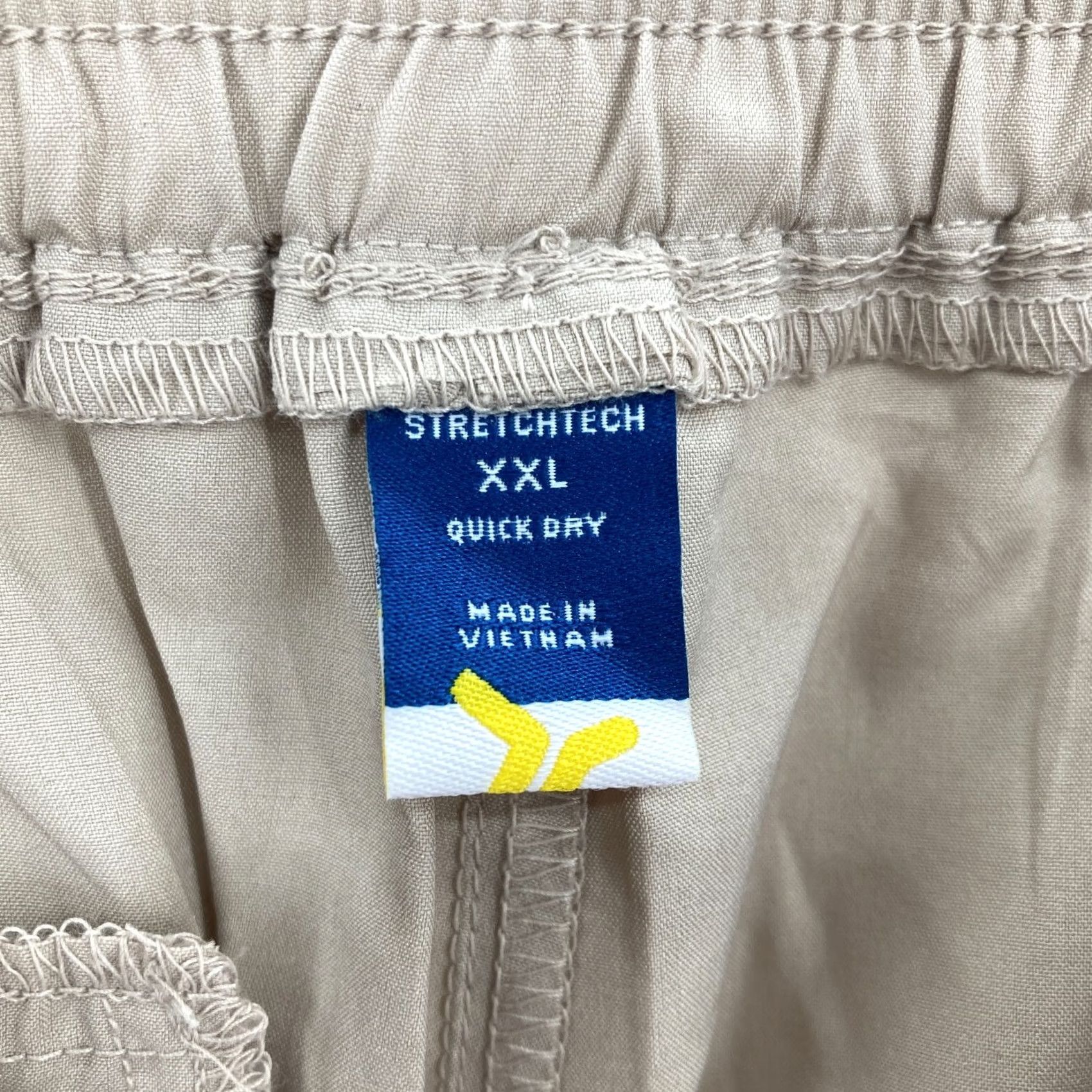 Old Navy Old Navy Active Pants Women's 2XL Pull On Wide Leg Beige Quick Dry Stretch NWT Size 28" / US 6 / IT 42 - 5 Thumbnail