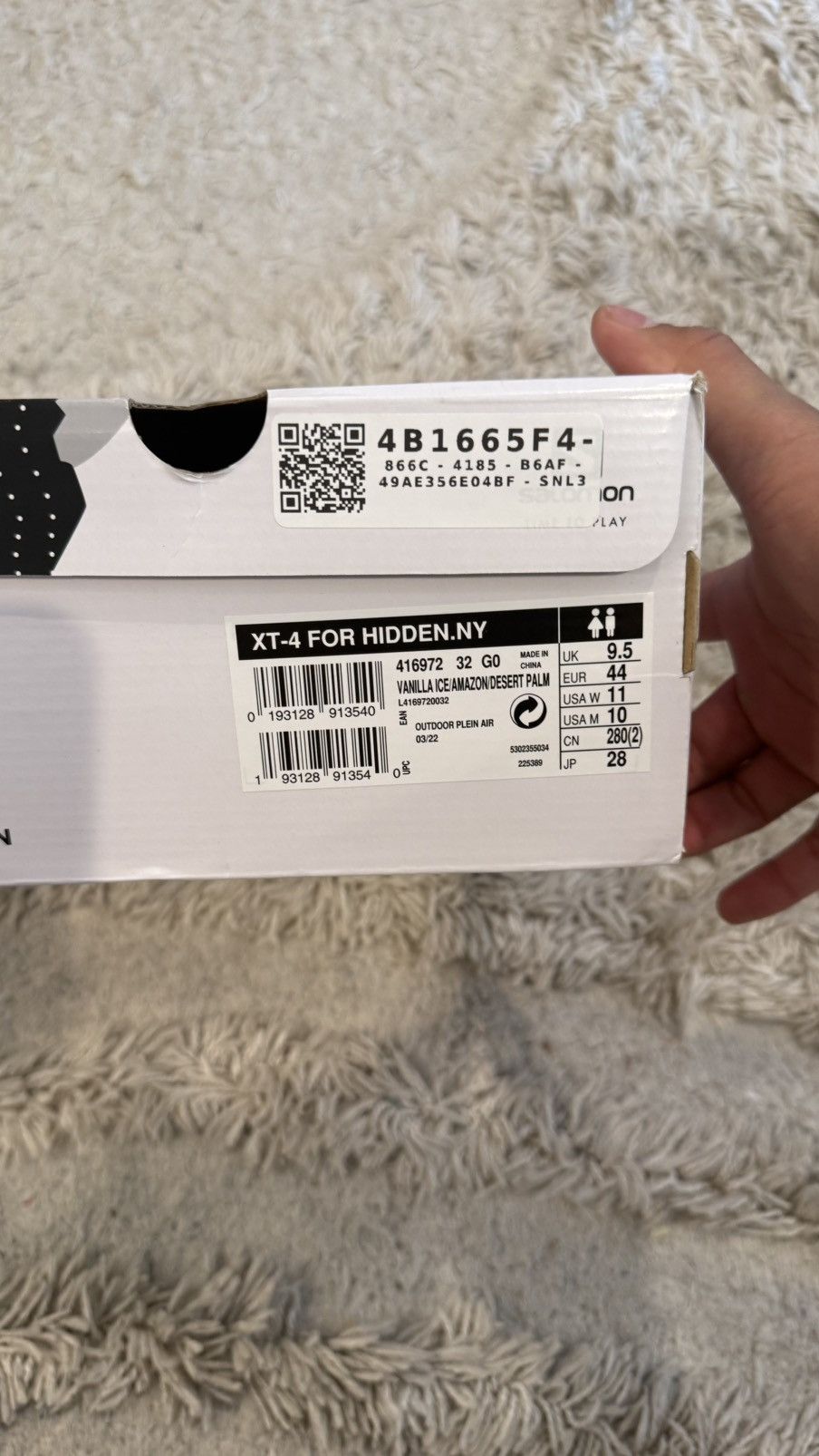 HIDDEN × Salomon Hidden x Salomon xt-4 sz 10 Size US 10 / EU 43 - 9 Thumbnail