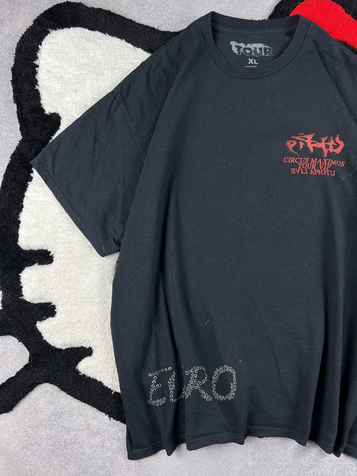Travis Scott Travis Scott Circus Maximus Europe VIP Tour 24 Band Y2K Tee Size US XL / EU 56 / 4 - 2 Thumbnail