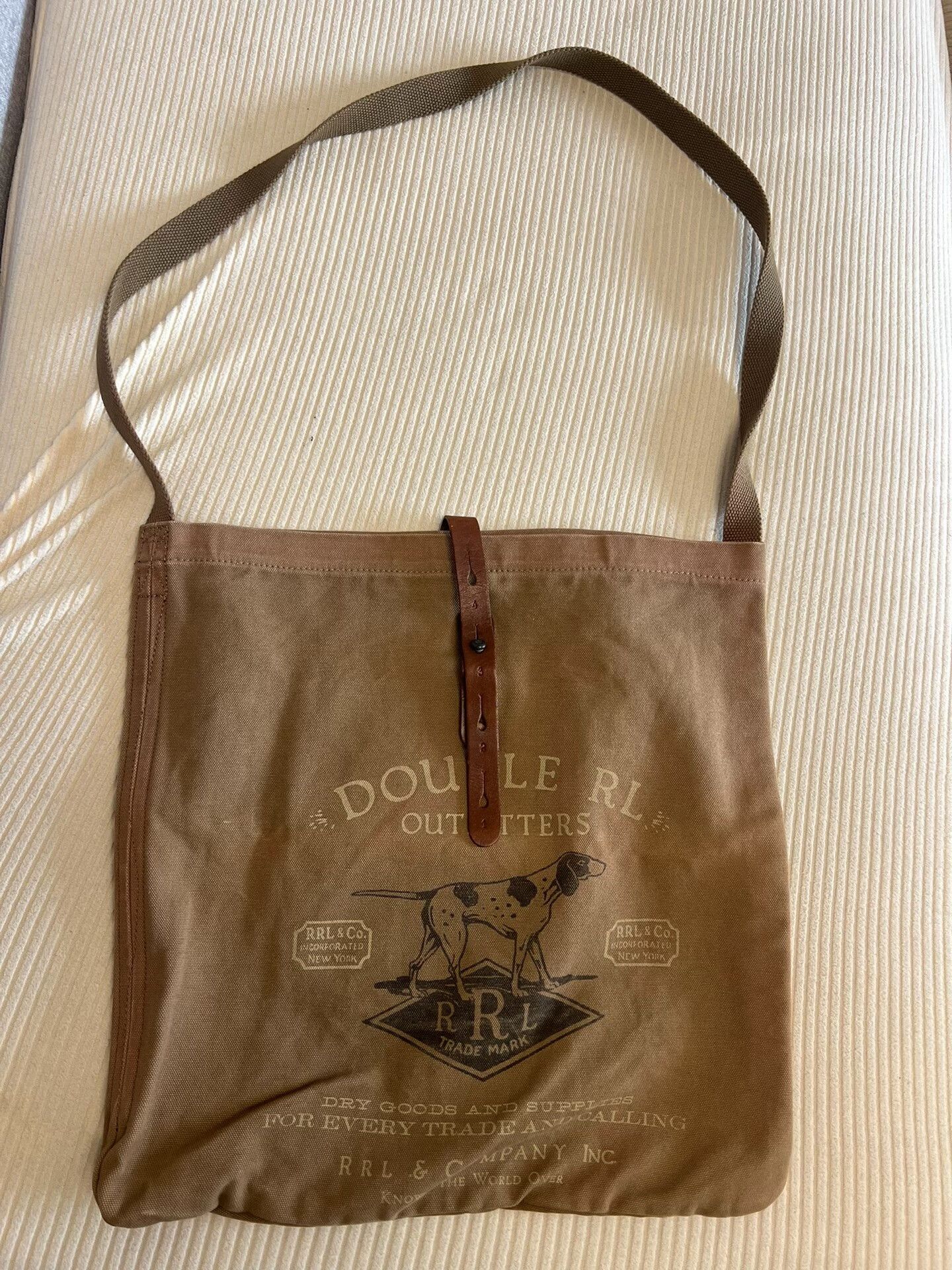 RRL Ralph Lauren RRL Vintage Dog Print Tote Bag Size ONE SIZE - 1 Thumbnail