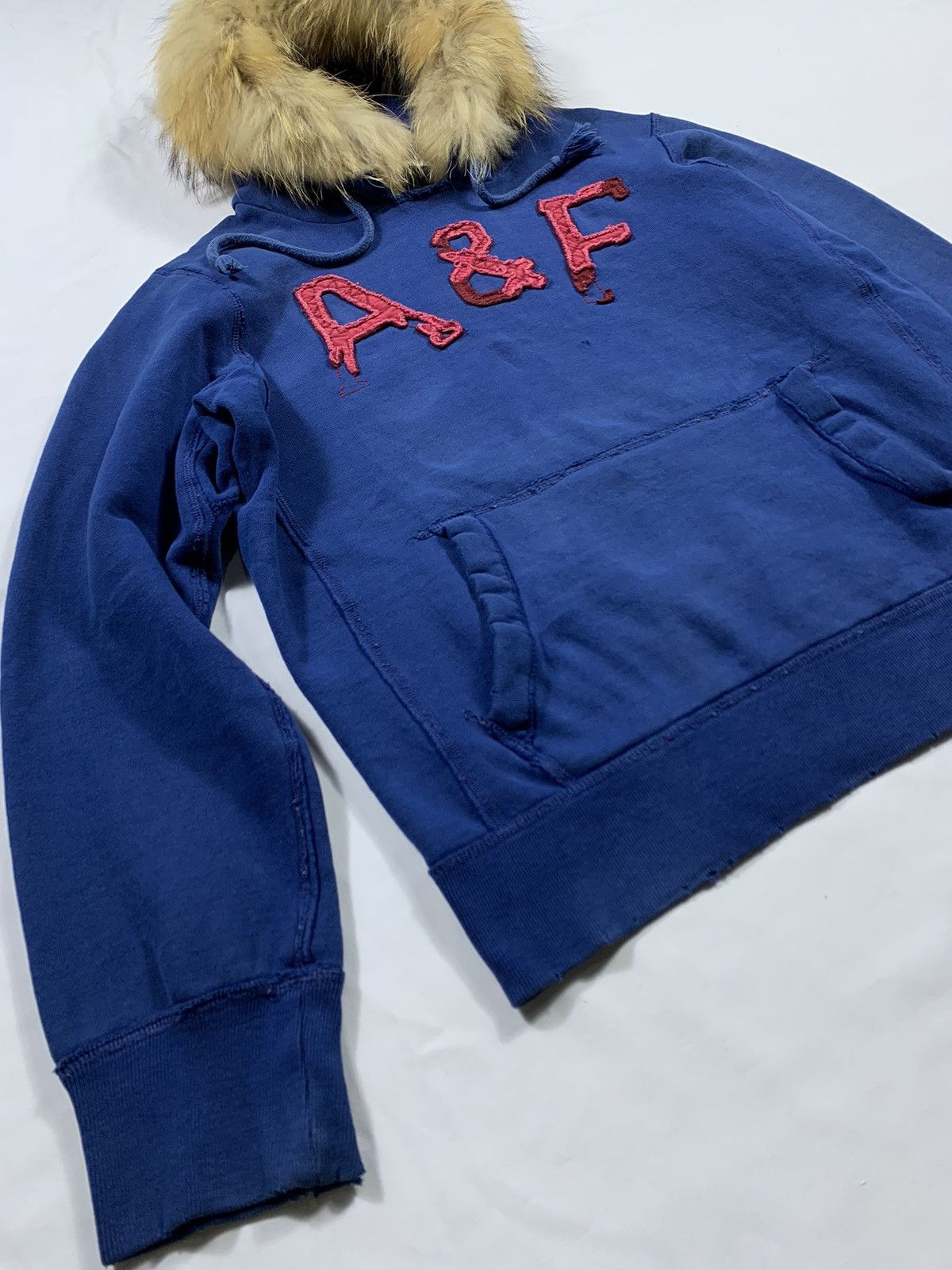Hysteric Glamour SICK DISTRESSED ABERCROMBIE JAPANESE FUR ZIP HOODIE Size US M / EU 48-50 / 2 - 4 Thumbnail