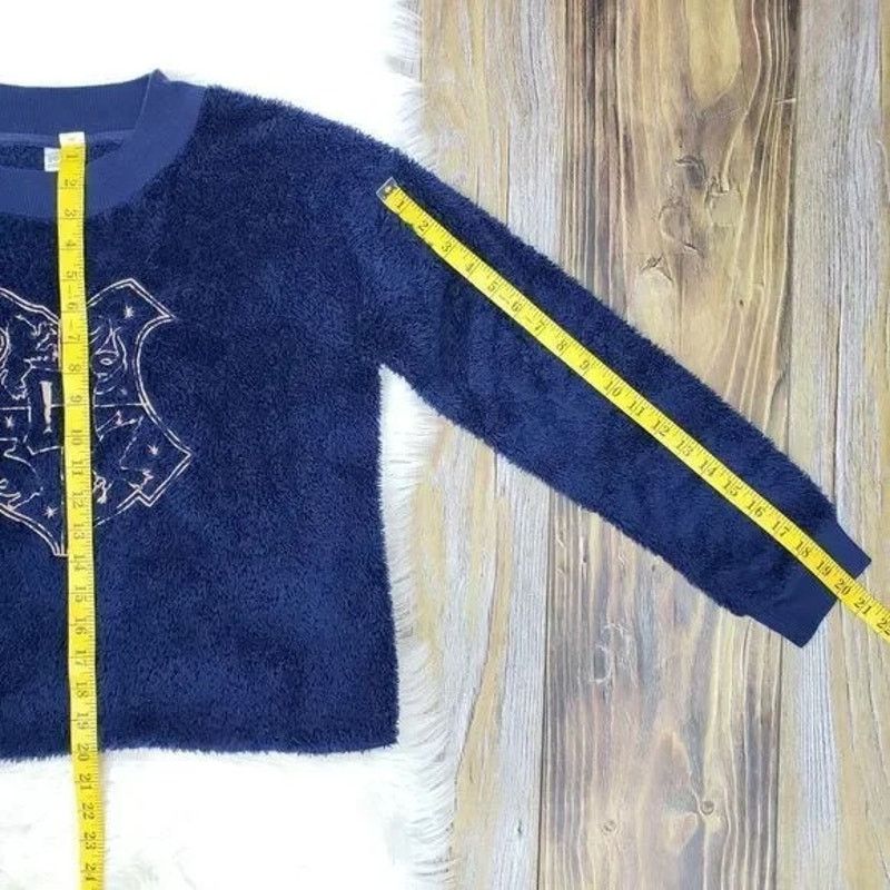 Warner Bros Harry Potter Hogwarts Fuzzy Fleece Sweater Sleepwear Top M Size M / US 6-8 / IT 42-44 - 9 Thumbnail