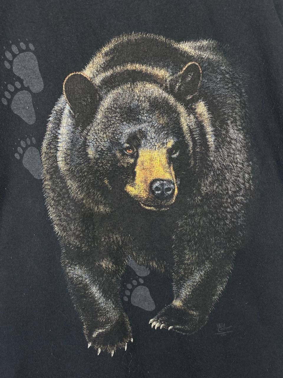 Vintage vintage grizzly bear by wild cotton tee Size US L / EU 52-54 / 3 - 2 Thumbnail