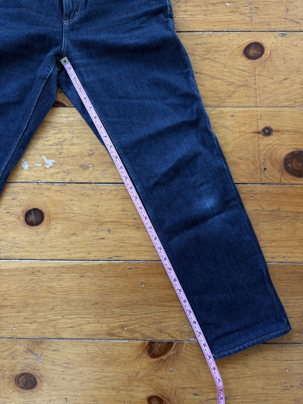 Lemaire × Uniqlo Uniqlo U Lemaire Indigo blue straight denim Size US 26 / EU 42 - 7 Thumbnail