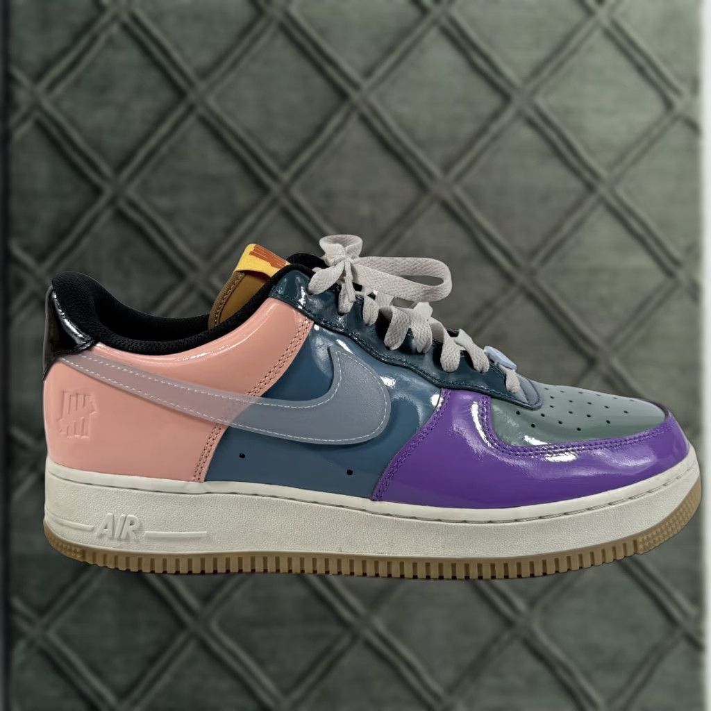 Nike Nike Air Force 1 Low SP Sneaker Men DV5255-500 Undefeated Multi-Patent Wild Berry Colorblocked 2022 Fashion Colorway Size US 10 / EU 43 - 1 Thumbnail