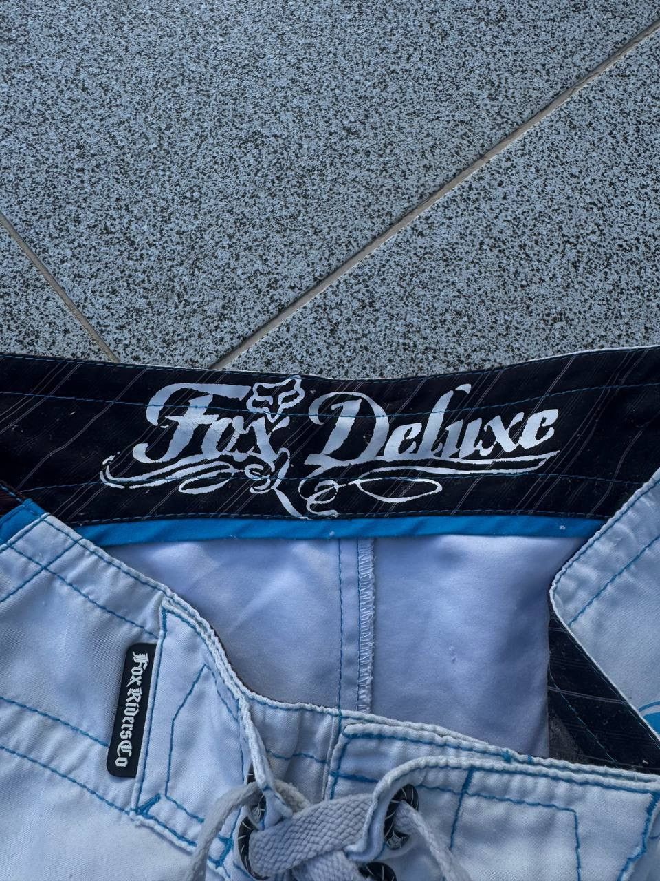 Fox Racing Vintage Fox Racing Deluxe Boardshorts Y2K Surf & Streetwear) Size US 32 / EU 48 - 9 Thumbnail