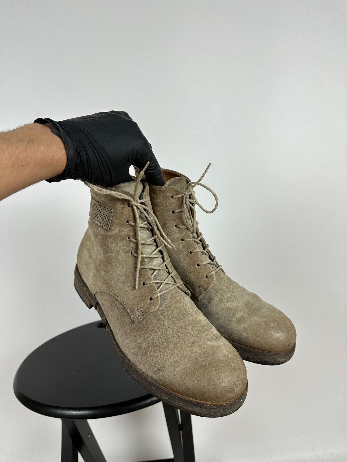 A.S.98 A.S.98 Airstep Dirty Grey Avant Garde Leather Ankle Boots Size US 9 / EU 42 - 9 Thumbnail