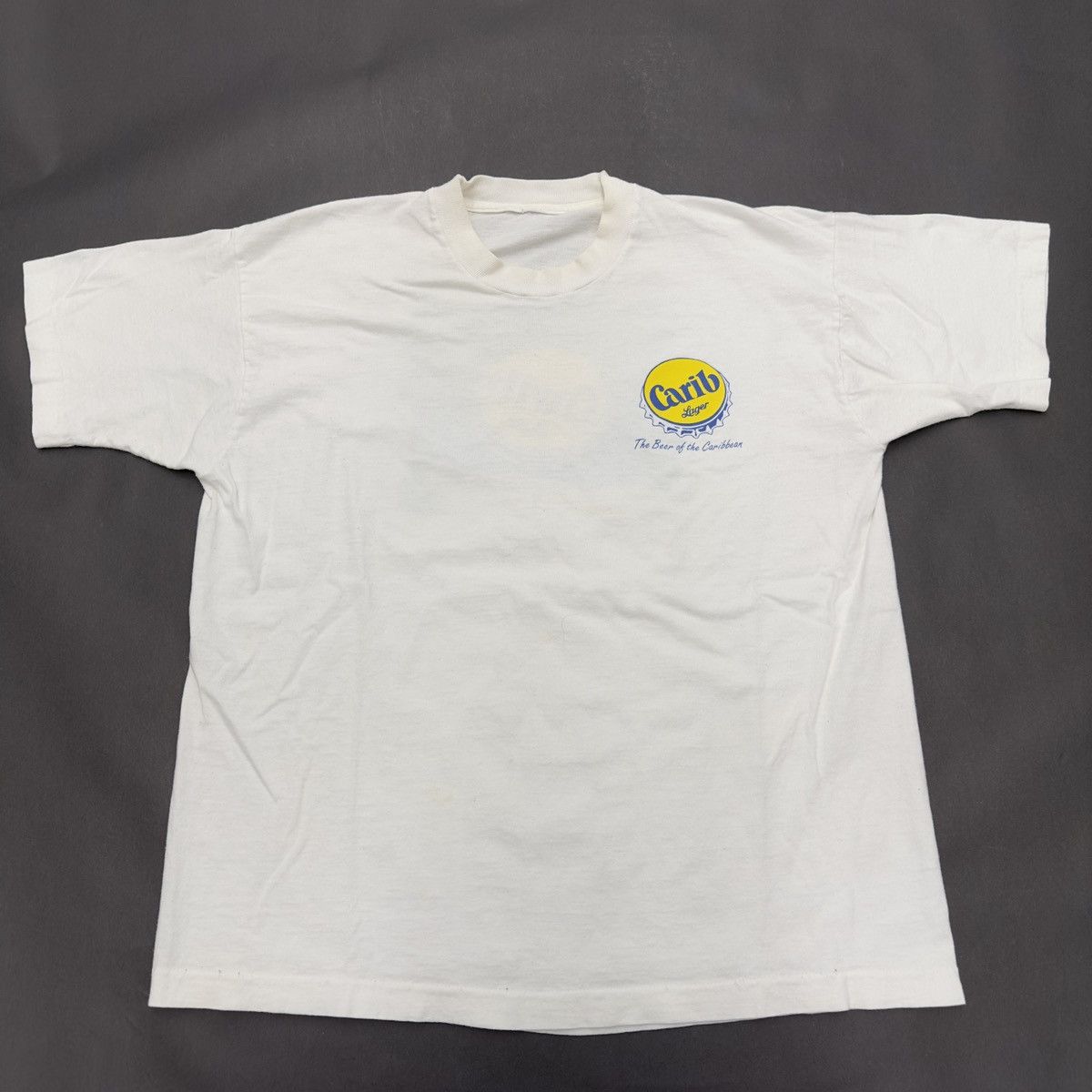 Vintage Vintage Carib Lager tee Size US XL / EU 56 / 4 - 2 Thumbnail