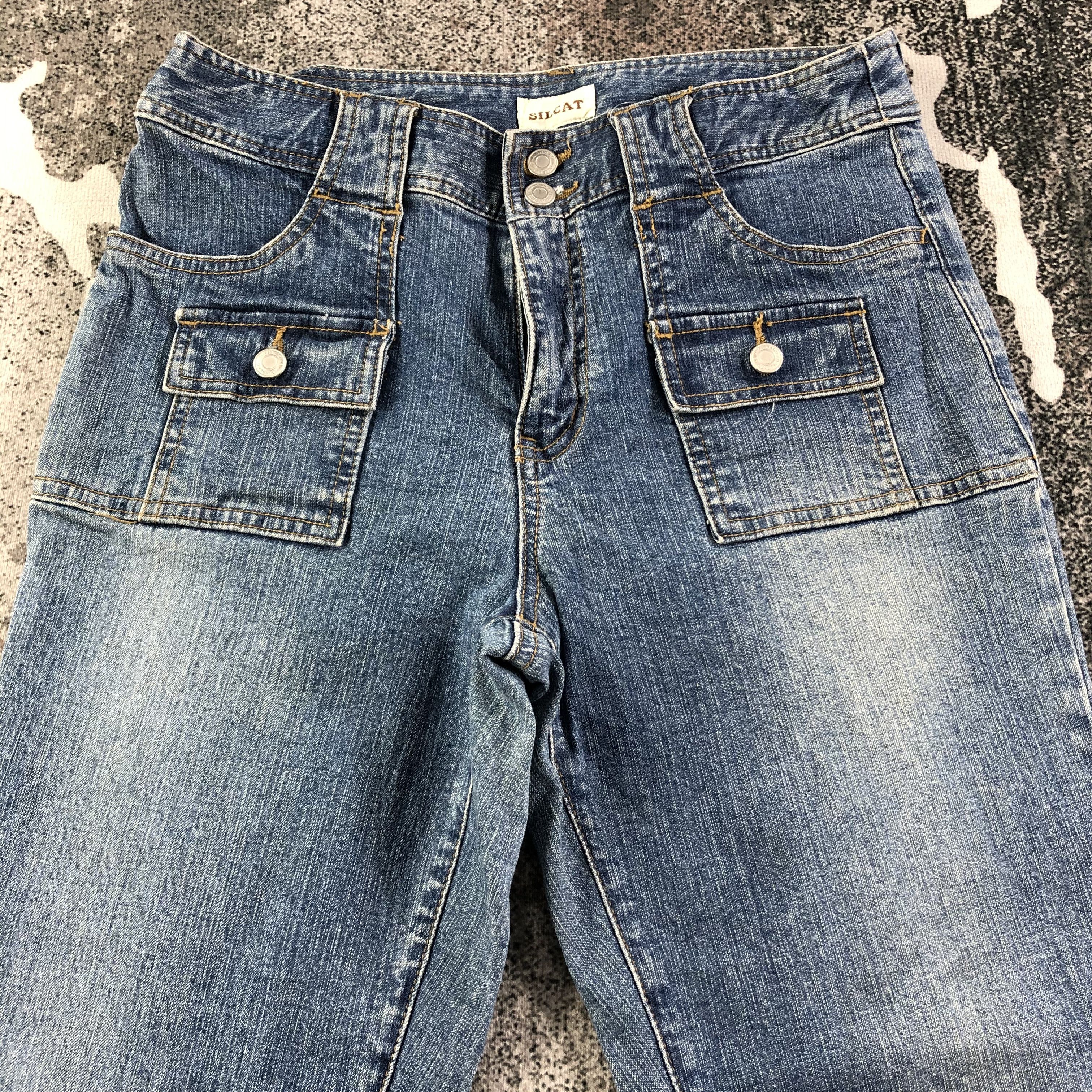 Japanese Brand Japanese Brand Silcat Jeans Bush Pants Denim KJ1656 Size 29" - 3 Thumbnail