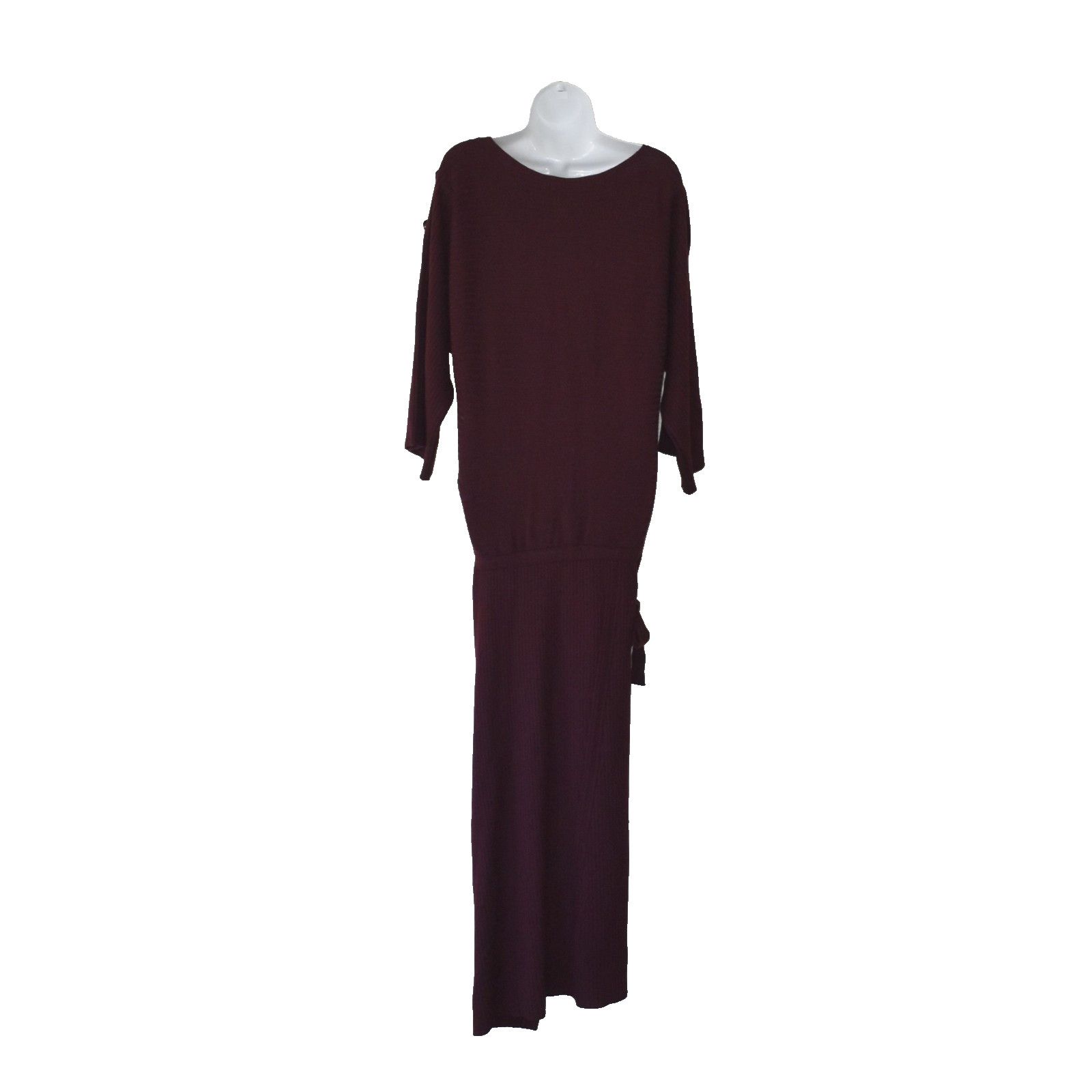 ba&sh BA&SH Rahlia Ribbed Wool Wrap Skirt Midi Sweater Dress Sz S Size S / US 4 / IT 40 - 3 Thumbnail