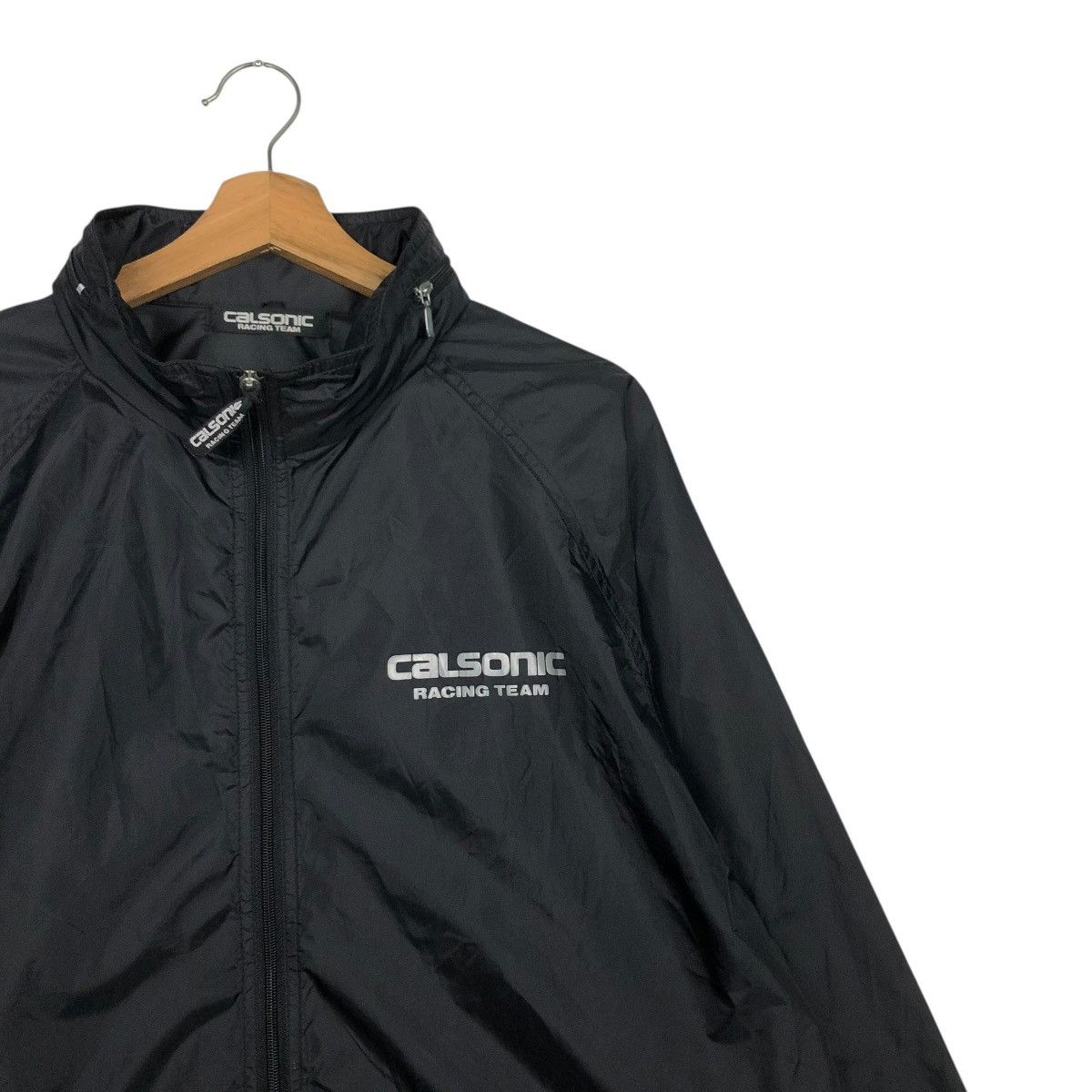 Japanese Brand 🔥VINTAGE NYLON BOMBER JACKET CALSONIC RACING BIG LOGO Size US M / EU 48-50 / 2 - 8 Thumbnail