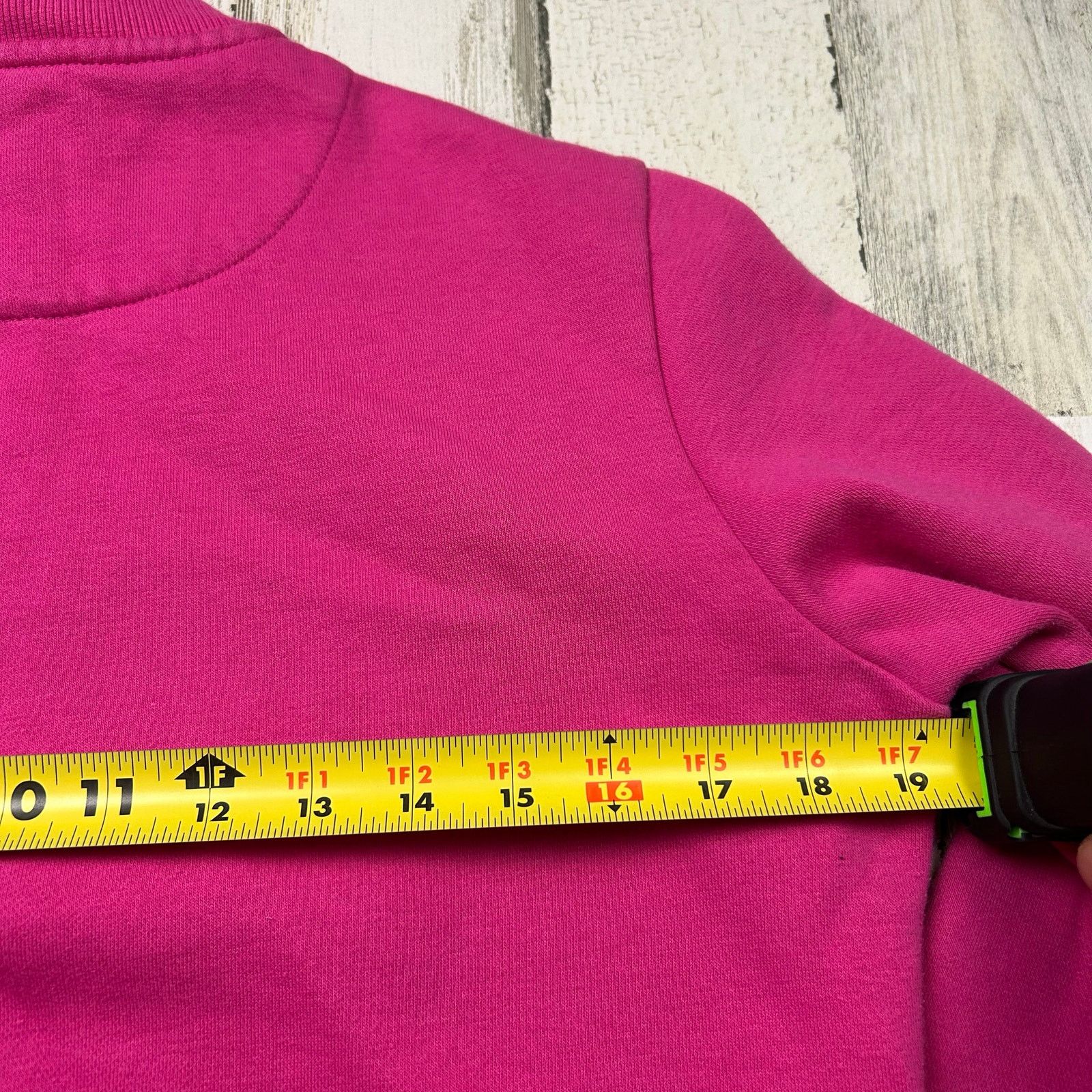 Nike × Vintage Vintage Nike Sweatshirt Women's Medium Pink Spell-Out Jacket Size M / US 6-8 / IT 42-44 - 7 Thumbnail
