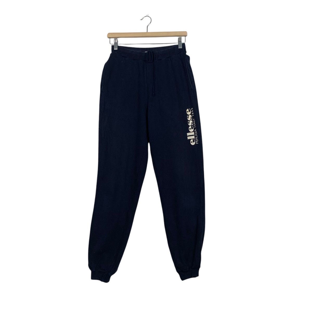 Ellesse ELLESSE Big Logo Navy Blue Sweatpants #1728-C77 Size US 28 / EU 44 - 1 Thumbnail