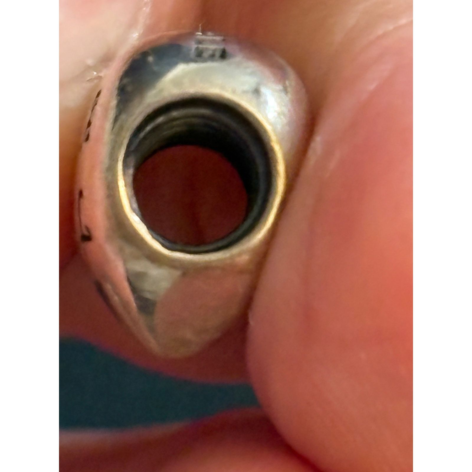 pandora Pandora S925 ALE It’s A Girl Heart Charm CZ Sterling Silver Size 26 - 3 Thumbnail