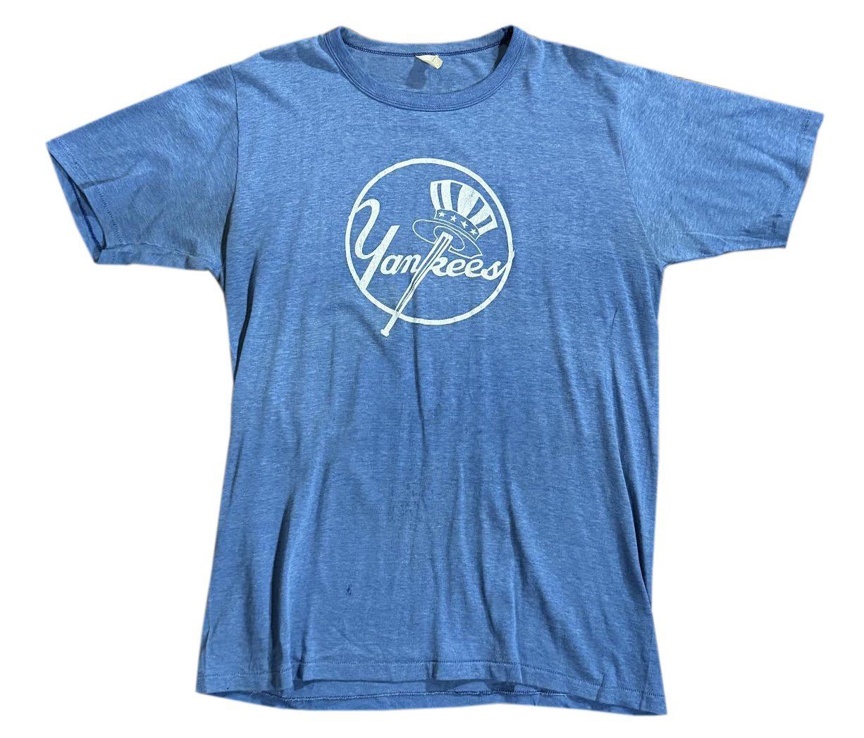 MLB Vintage New York Yankees Logo T Shirt (Size XL) Size US XL / EU 56 / 4 - 1 Thumbnail