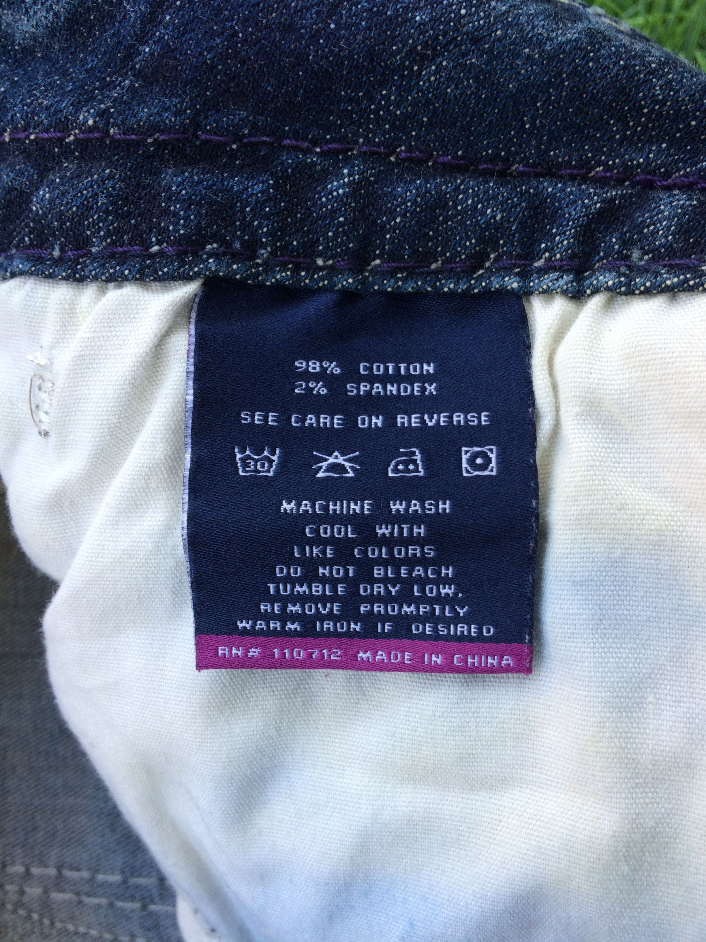 Japanese Brand Low Waist Flared Denim Pants #D-838 Size 28" / US 6 / IT 42 - 10 Thumbnail