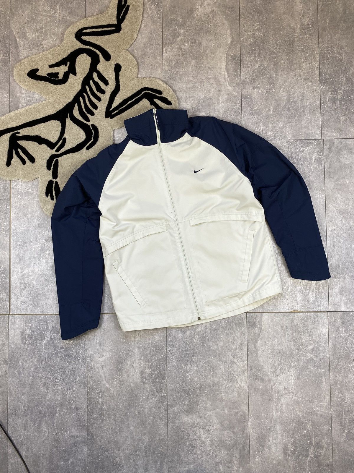 Nike × Vintage Mens Vintage Nike Air Track Light Zip Up Jacket Opium Y2K Size US M / EU 48-50 / 2 - 19 Thumbnail