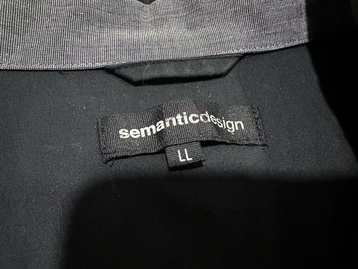 semanticdesign 🔥Sick Y2K Semantic Design Patchwork Shirt Black Long Sleeve Size US L / EU 52-54 / 3 - 4 Thumbnail