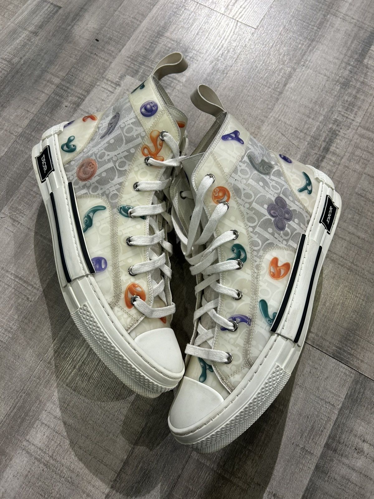 Dior Dior B23 High x Kenny Scharf Multi Size US 13 / EU 46 - 2 Thumbnail