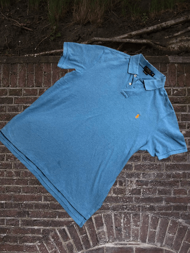 Polo Ralph Lauren × Vintage Polo Ralph Lauren Polo T Shirt Rugby Logo Chief Keef Size US XL / EU 56 / 4 - 1 Thumbnail