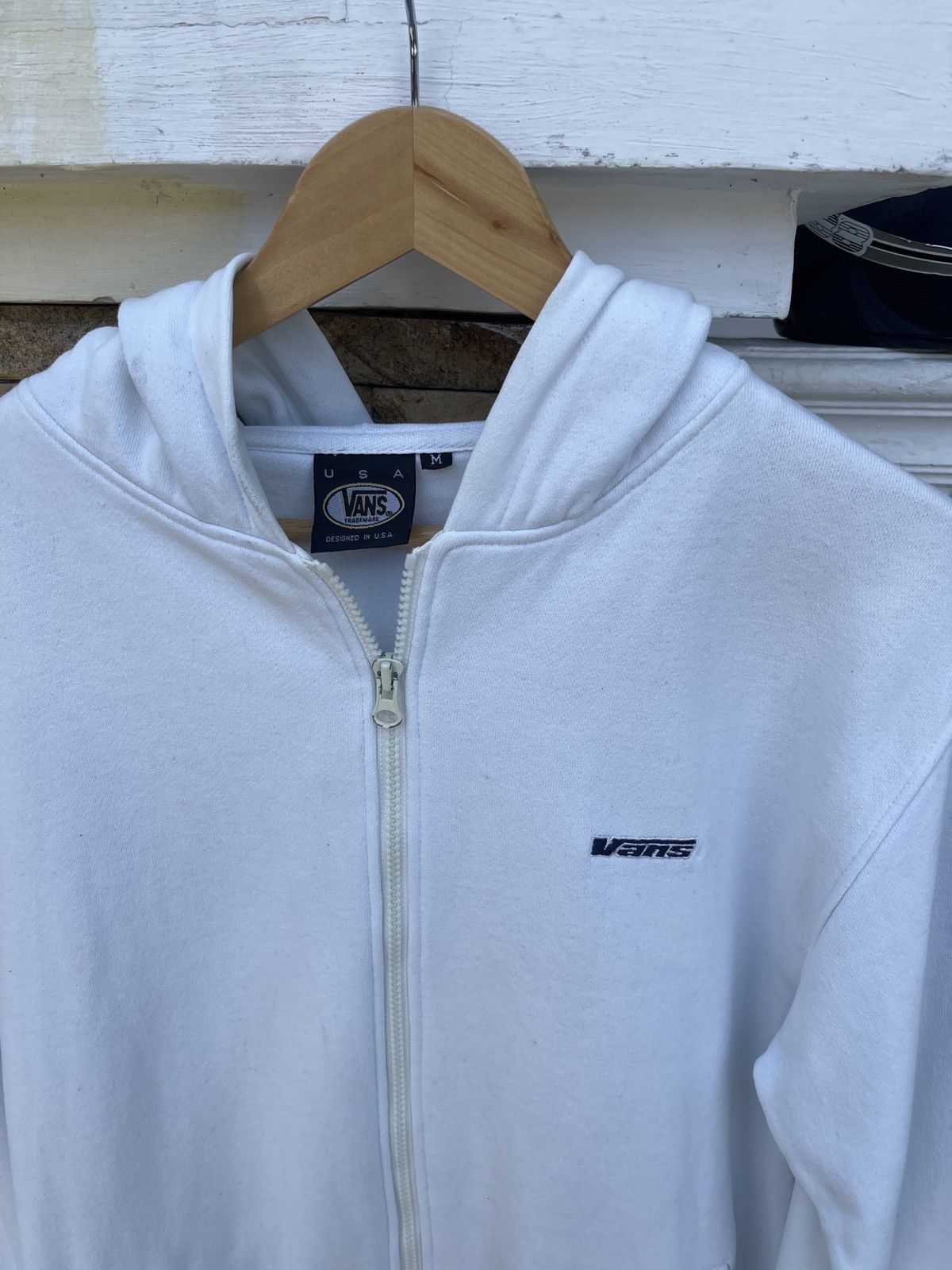 Vans × Vintage Last Drop🔥Rare🔥Vintage VANS Usa Hoodie Size US L / EU 52-54 / 3 - 3 Thumbnail