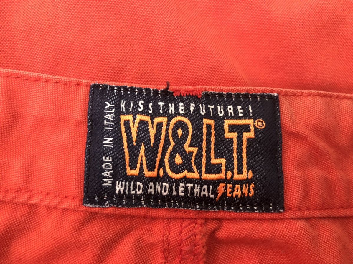 Walter Van Beirendonck RARE 🔥 W. & L.T. ICONIC ORANGE ASYMMETRICAL LEG LENGTH PANT Size US 32 / EU 48 - 11 Thumbnail