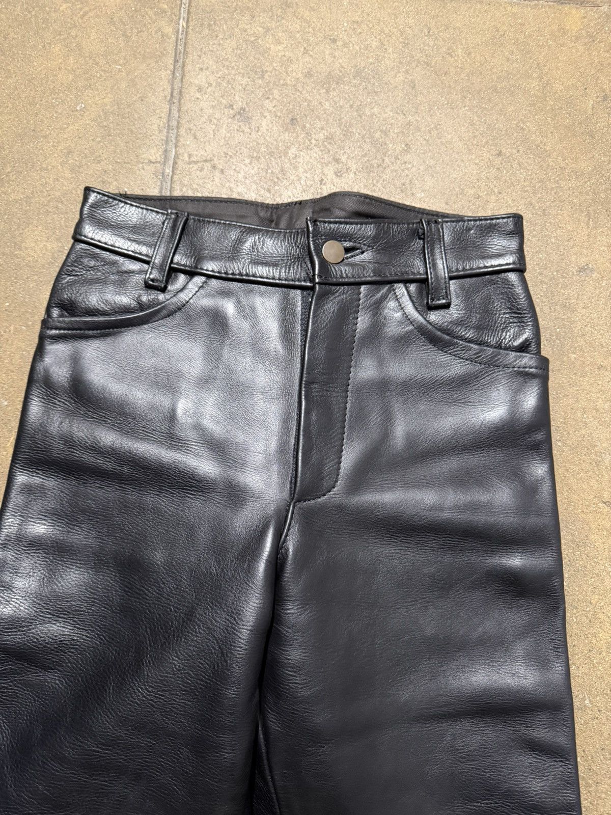 Vanson Leathers Vanson Leathers genuine leather pants 28 Size US 28 / EU 44 - 4 Thumbnail
