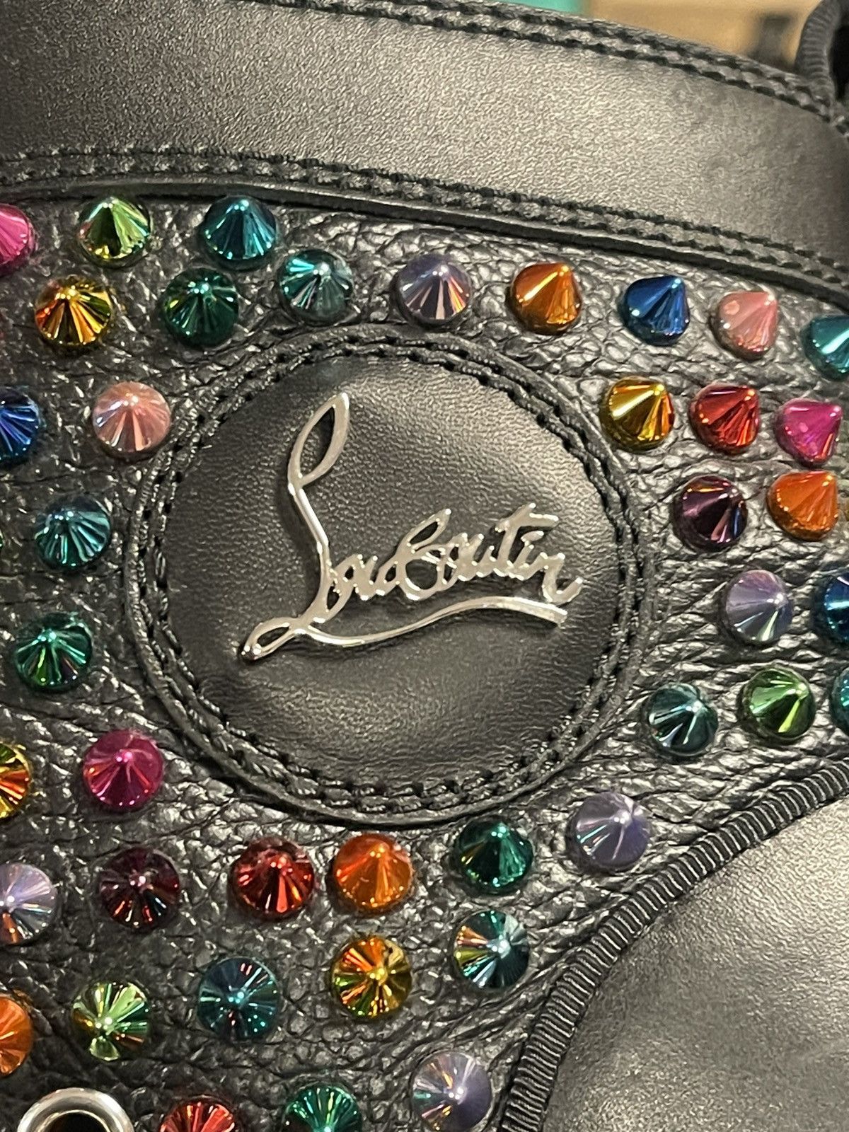 Christian Louboutin Size 8/41EU - Christian Louboutin Multi Color Spikes Size US 8 / EU 41 - 10 Thumbnail