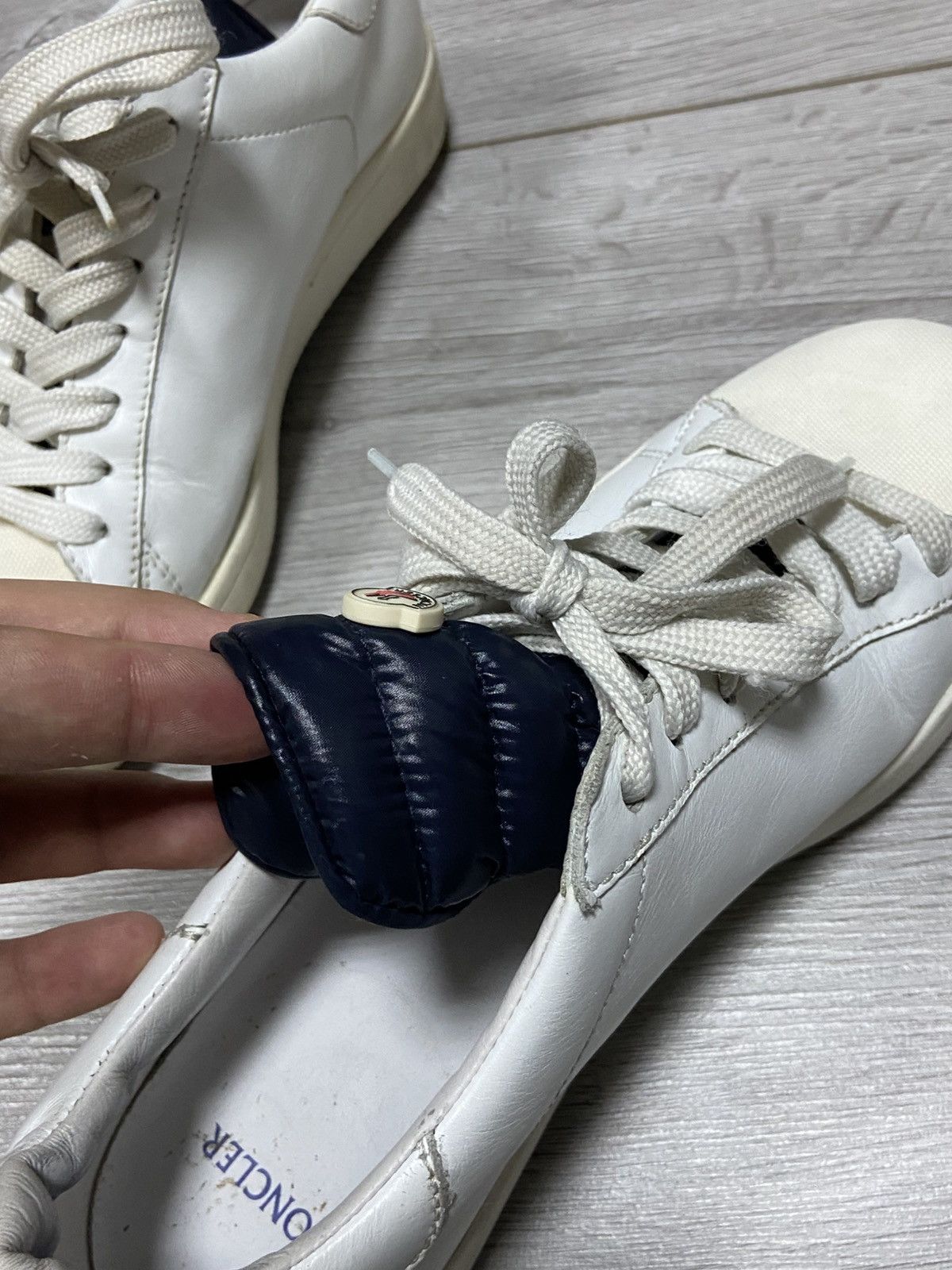 Moncler Moncler vintage Mr.Moncler leather sneakers Size US 7.5 / EU 40-41 - 18 Thumbnail