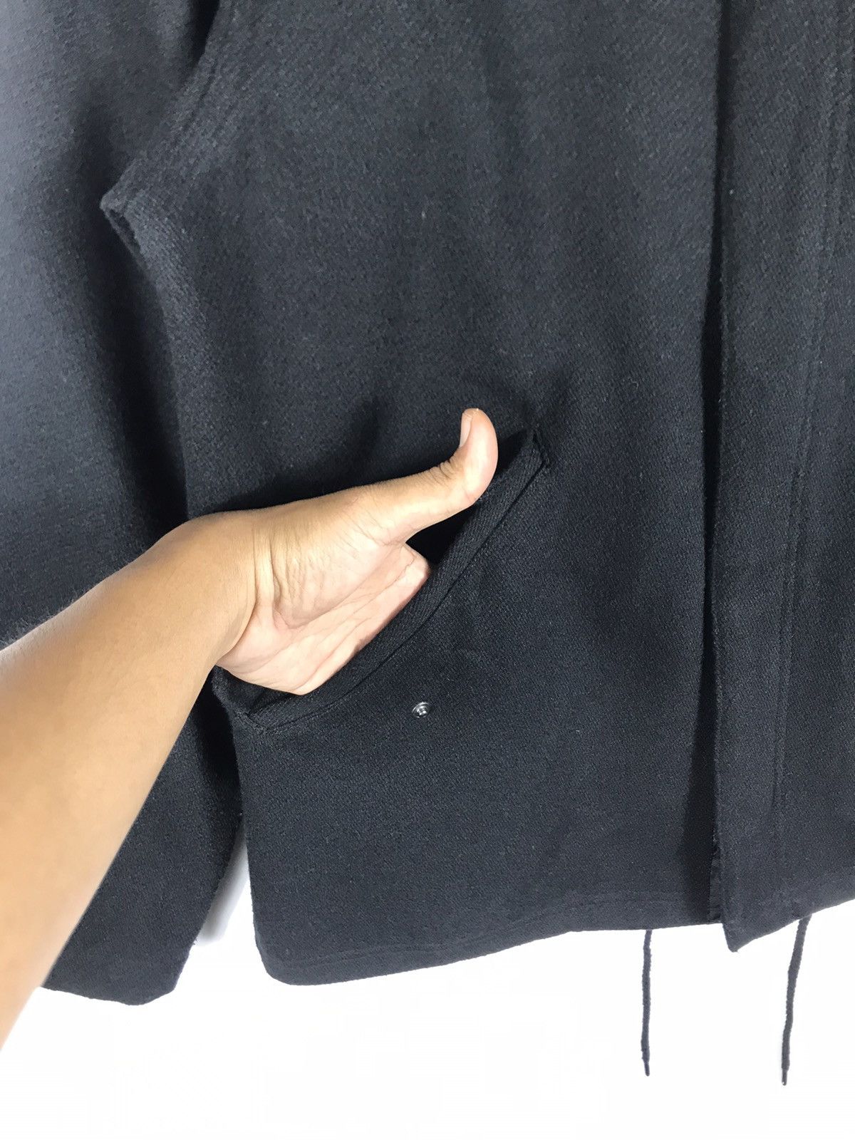 Japanese Brand × NANO universe 🔥Nano Universe Hooded Wool Zipper Jacket Size US XL / EU 56 / 4 - 6 Thumbnail