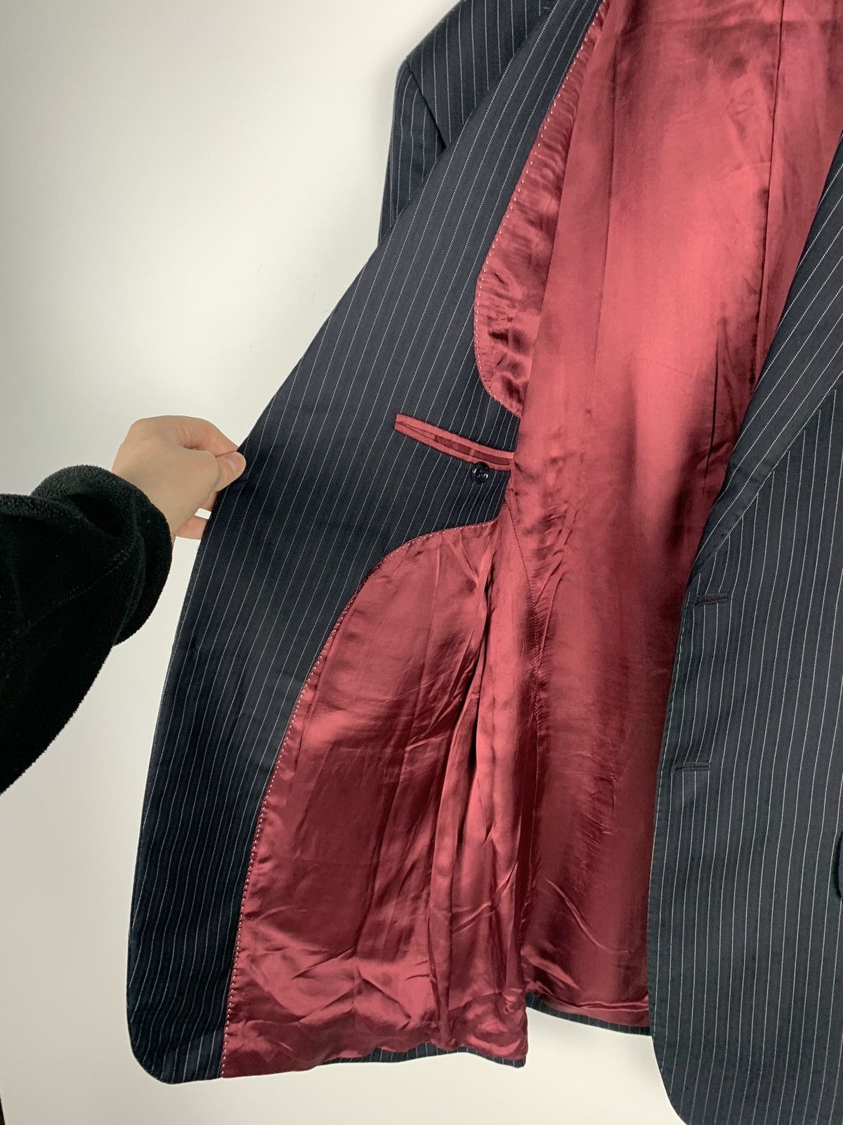 Loro Piana Ing. Loro Piana Zelander Two-Button Blazer Jacket Men’s Size 40L - 15 Thumbnail