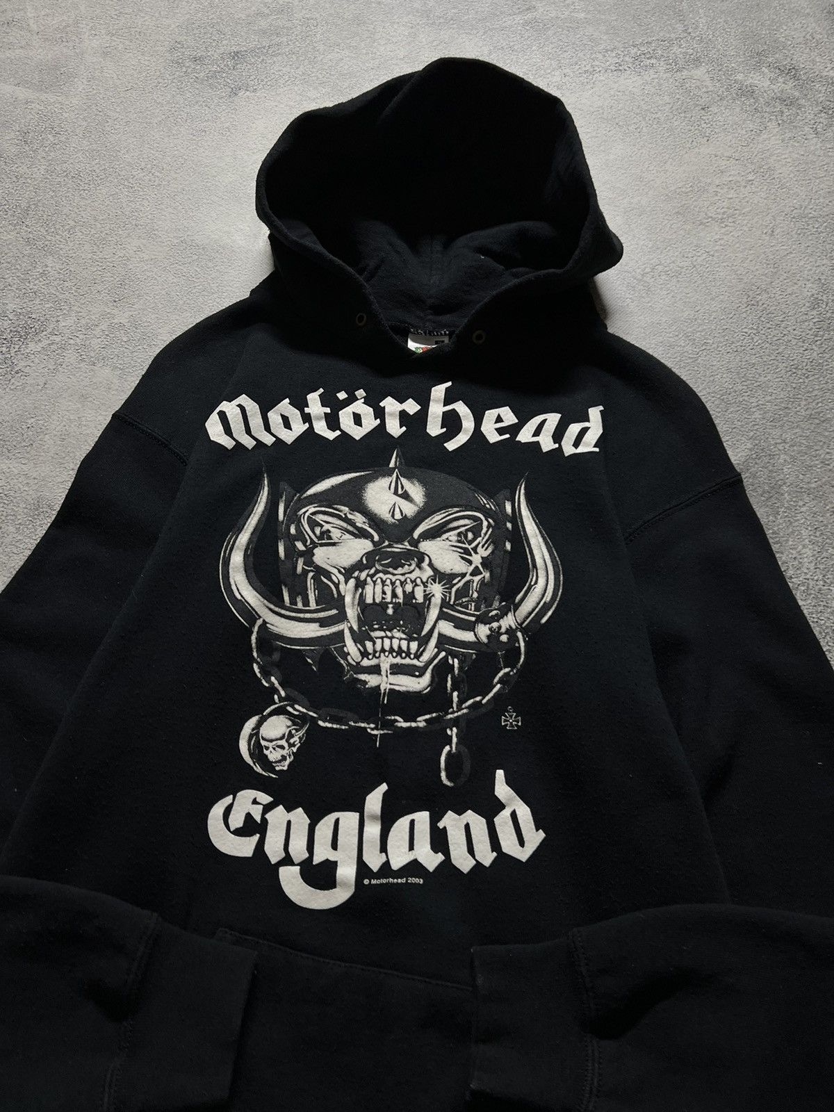 Band Tees × Vintage Vintage Y2k 2003 Motorhead Hoodie Size US M / EU 48-50 / 2 - 2 Thumbnail